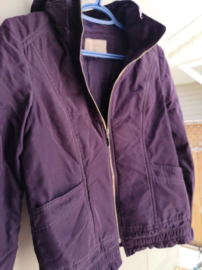 Purple hooded jacket - photo 2