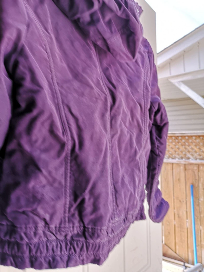 Purple hooded jacket - photo 3