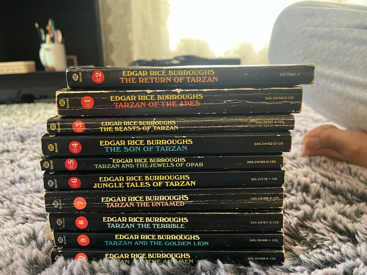 Edgar Rice Burroughs Tarzan Book Collection
