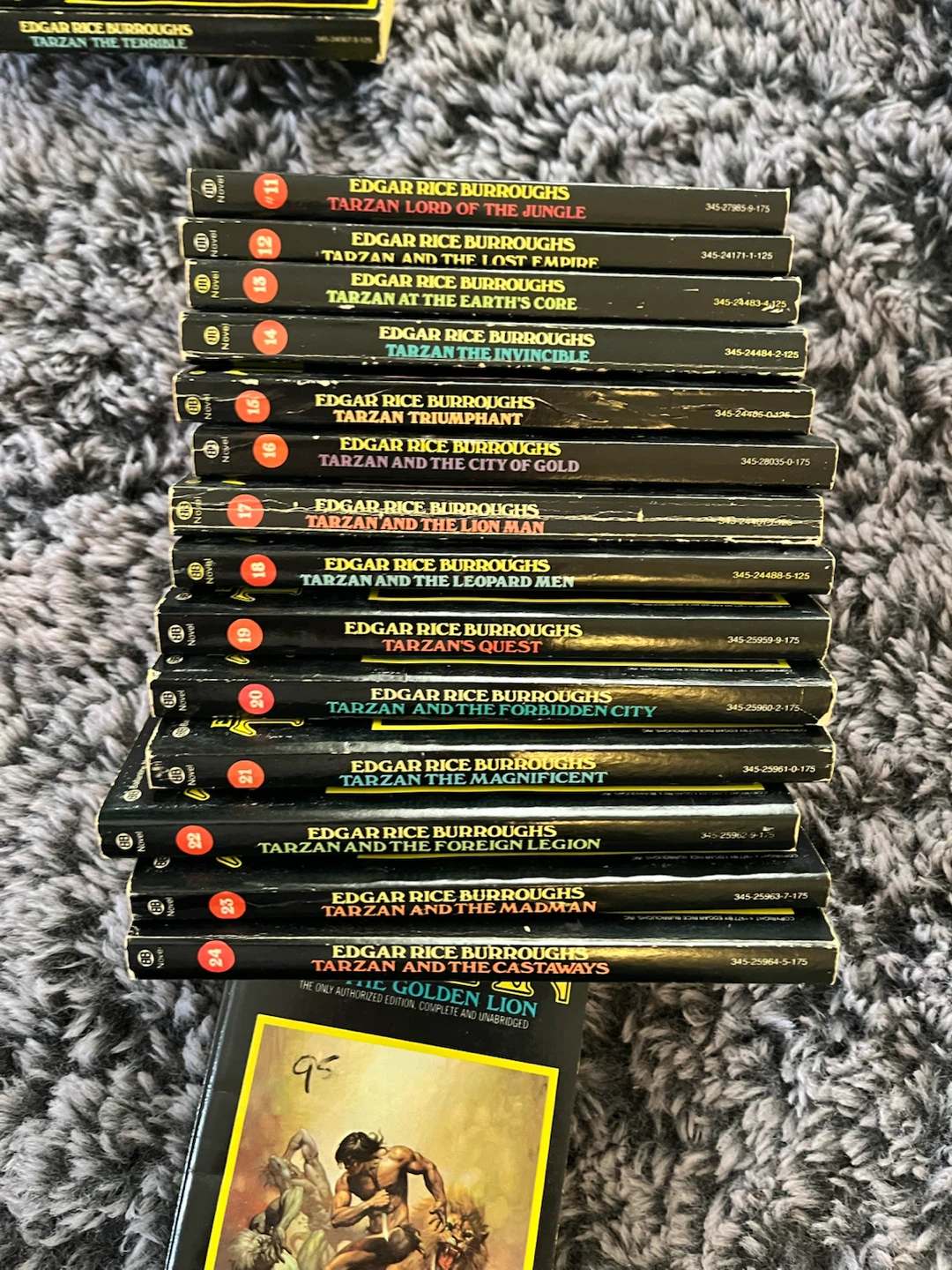 Edgar Rice Burroughs Tarzan Book Collection - photo 3
