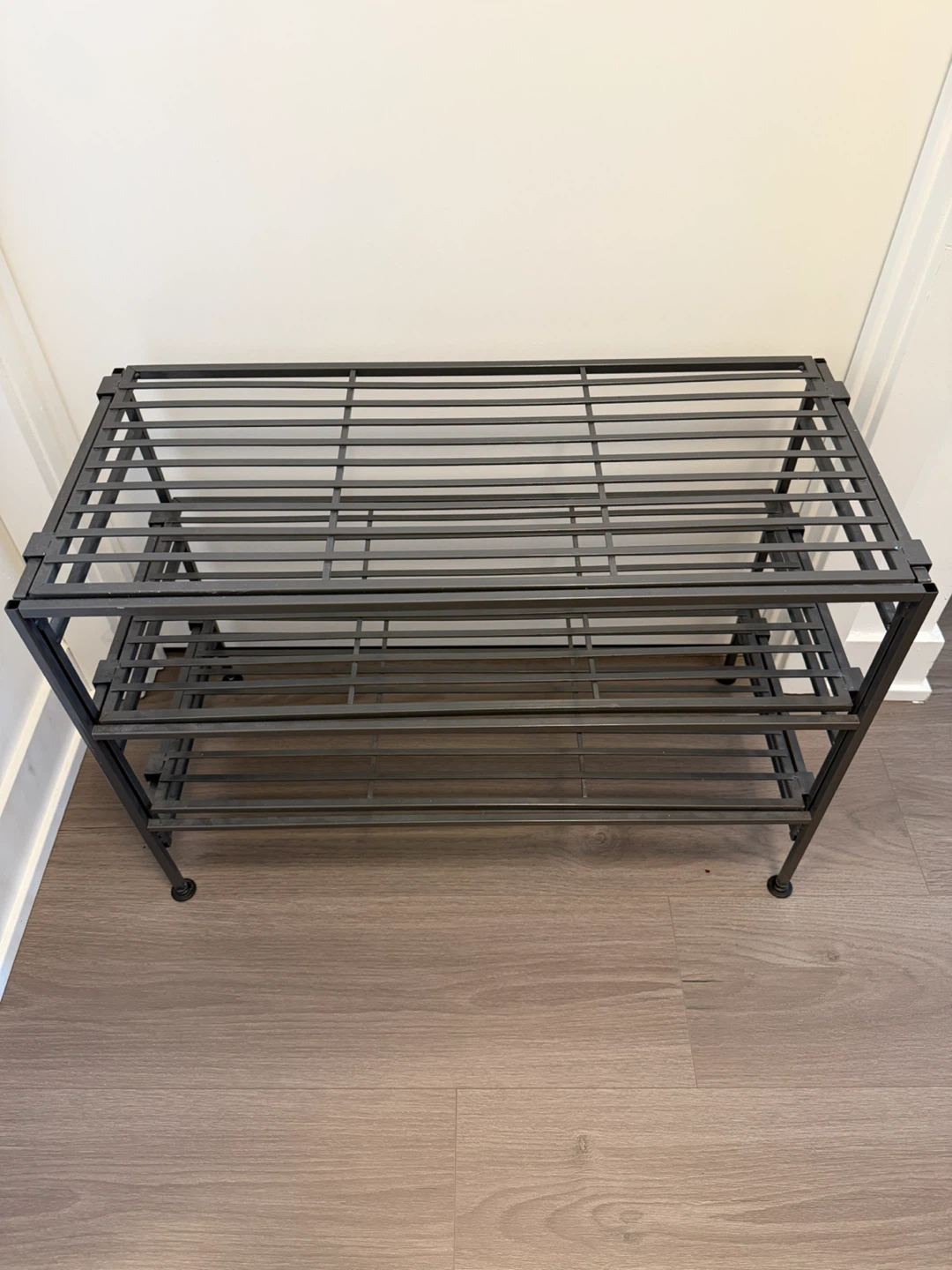 3-Tier Metal Shoe Rack