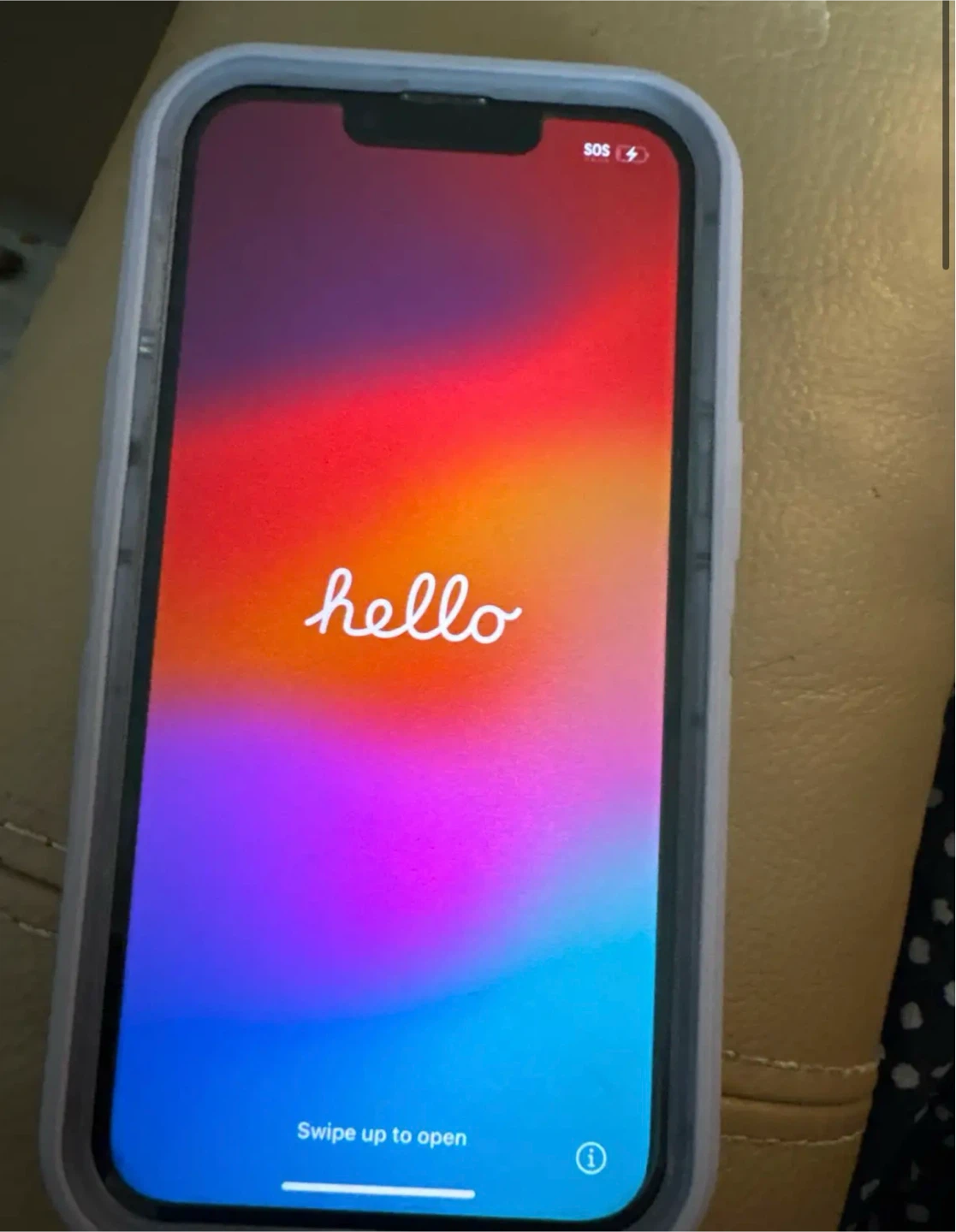 iPhone 13 with OtterBox Case (No Cracks)