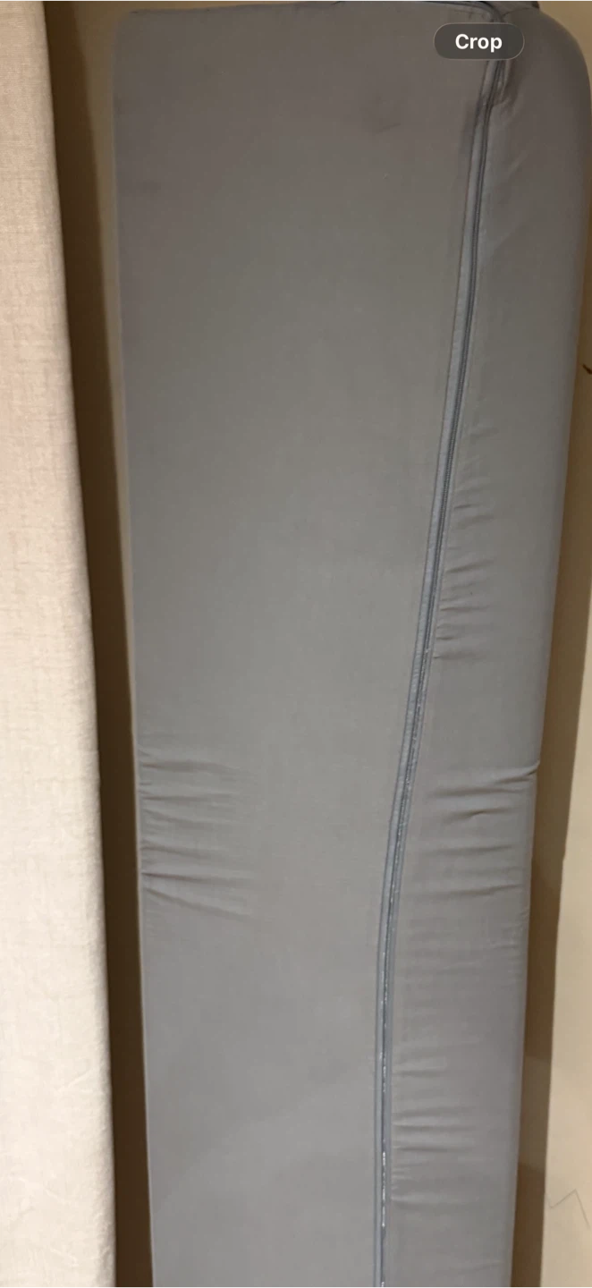 Grey Wedge Pillow for Back and Neck Support - photo 4