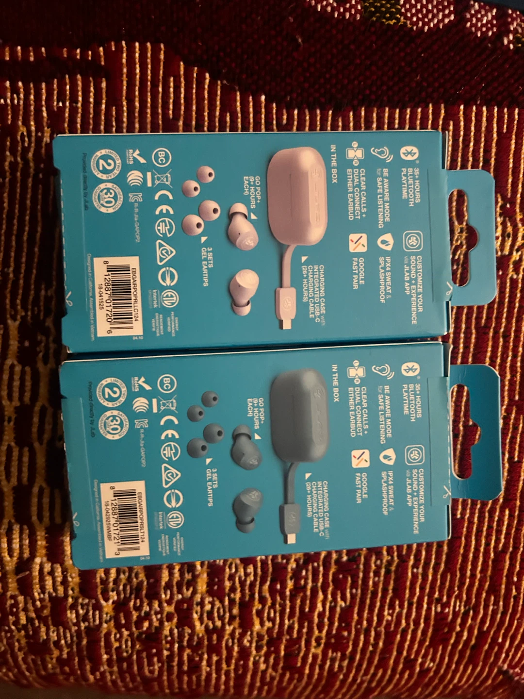 JLab Go Pop True Wireless Earbuds (2-Pack) - photo 2