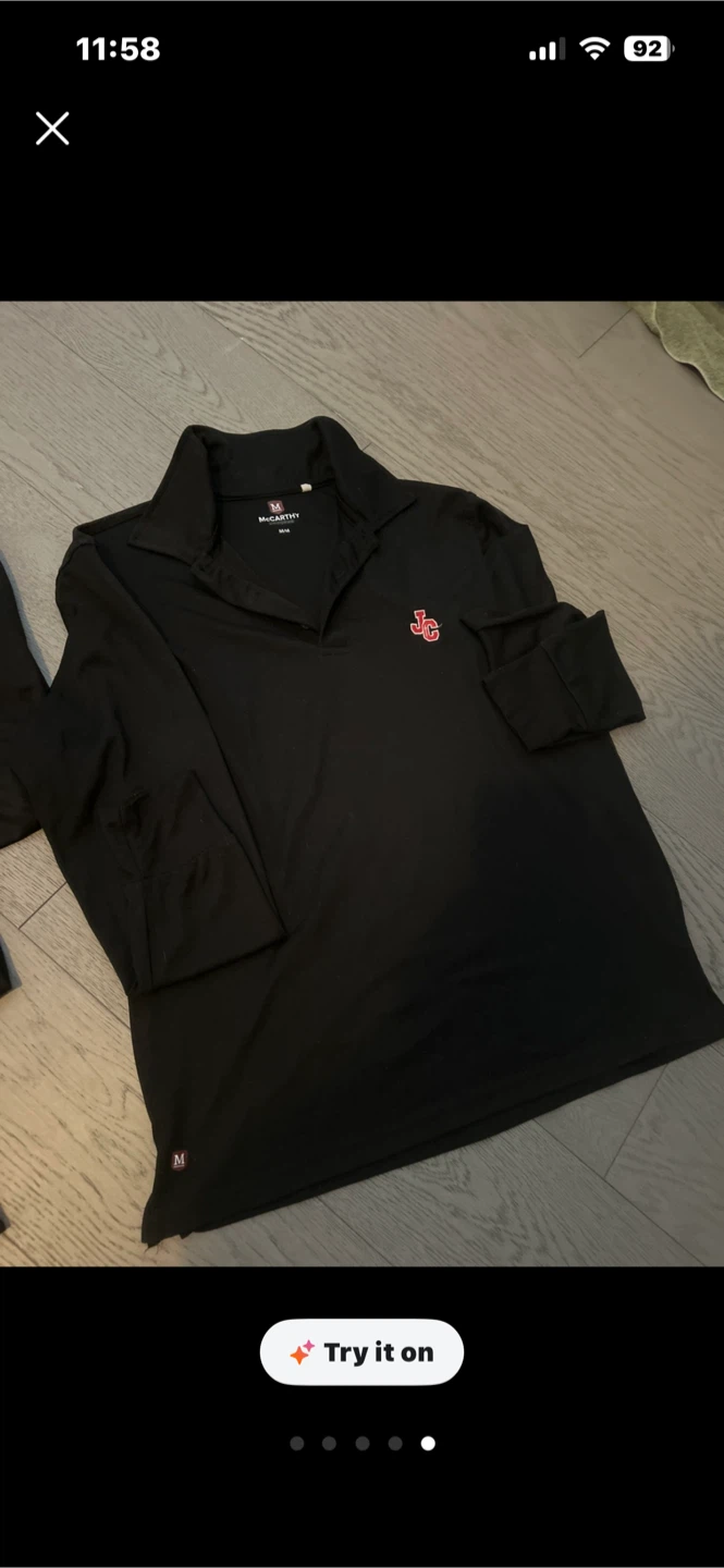 Hohn Cabot CS McCarthy Black Polo Shirts - M/M (Set of 4) - photo 4