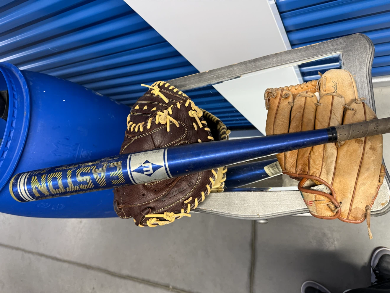 Pro-Line Baseball Glove and Wilson Bat Set