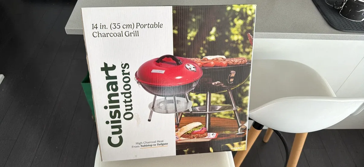 Cuisinart Outdoors 14" Portable Charcoal Grill - photo 3