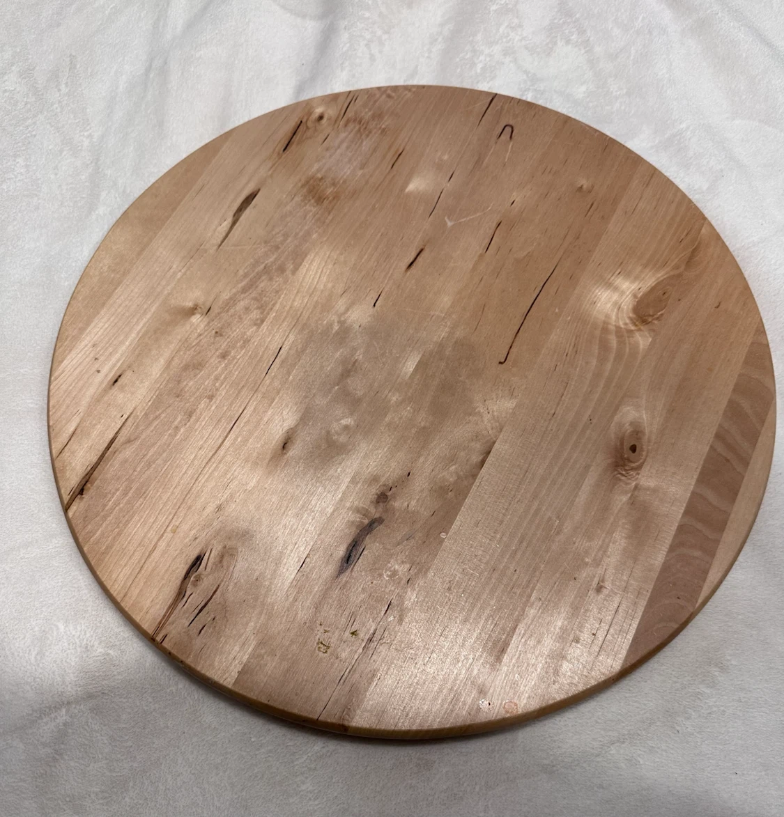 Wooden Turntable Display Stand