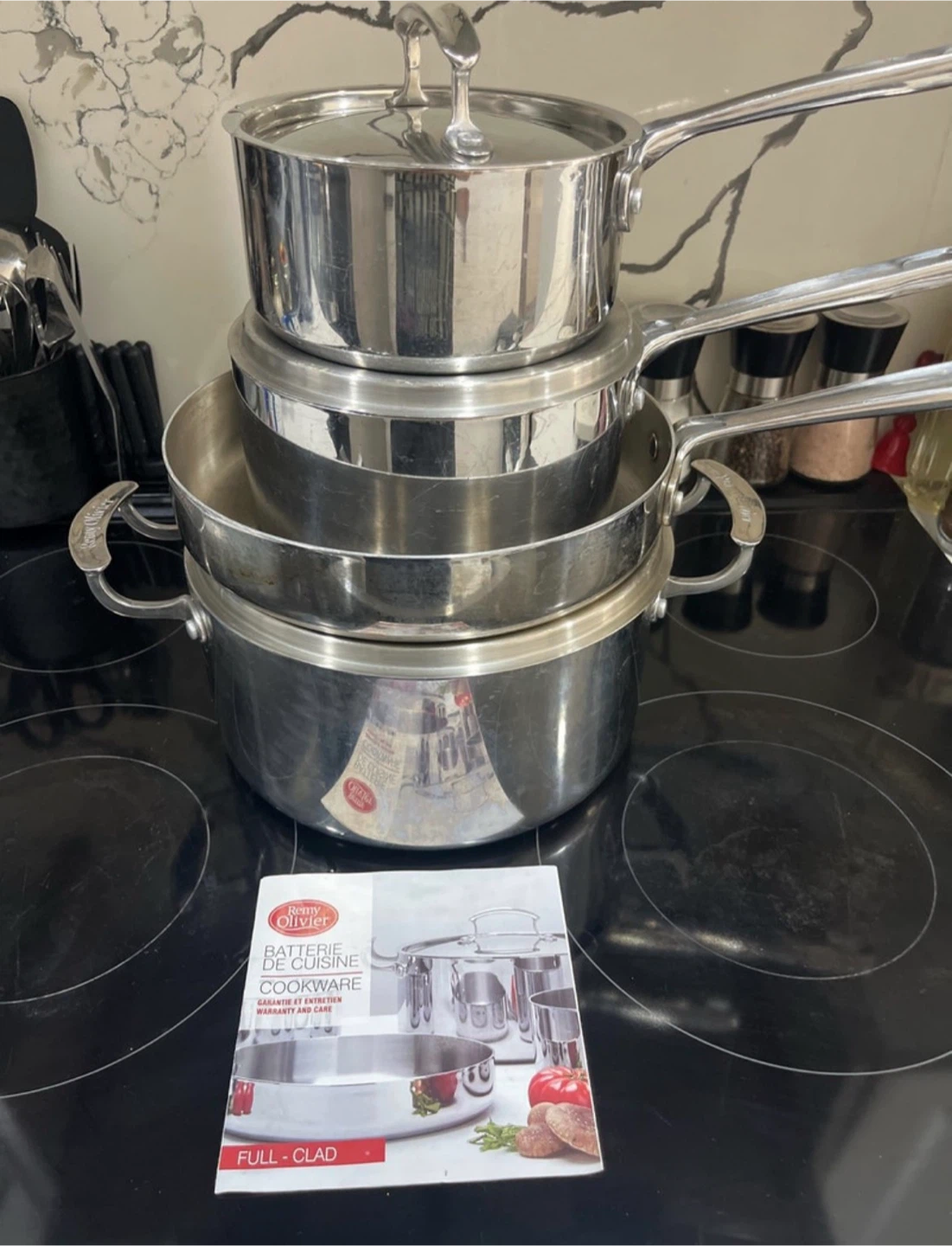 Remy Olivier Stainless Steel Pots