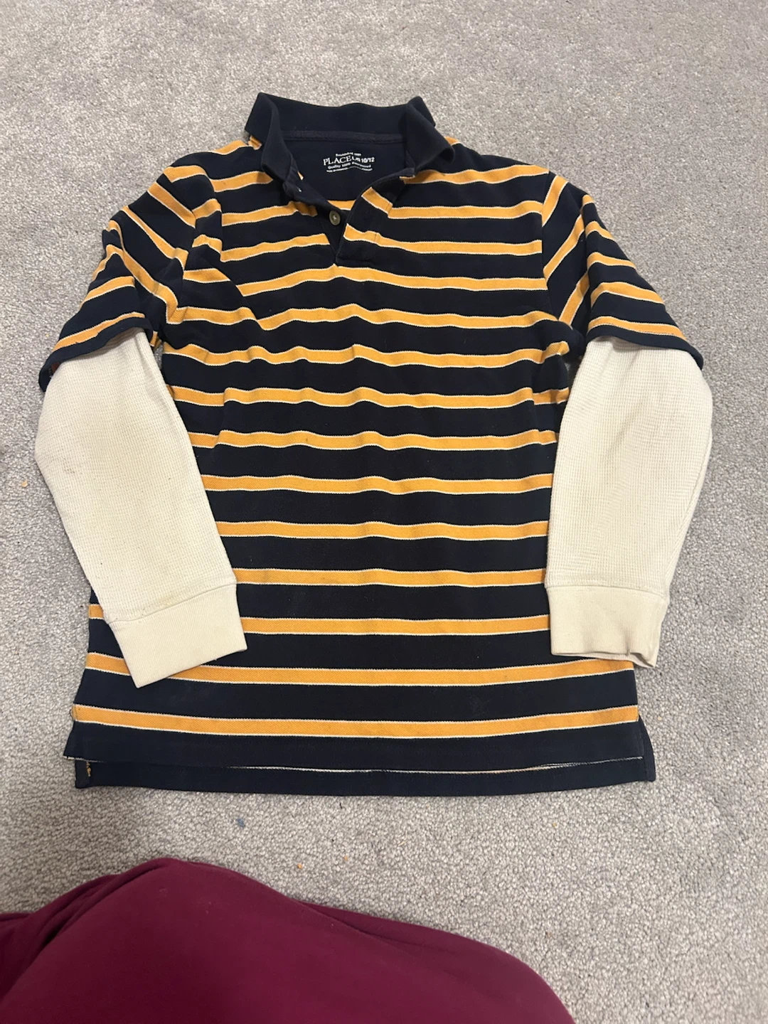 The Children's Place Striped Polo Shirt