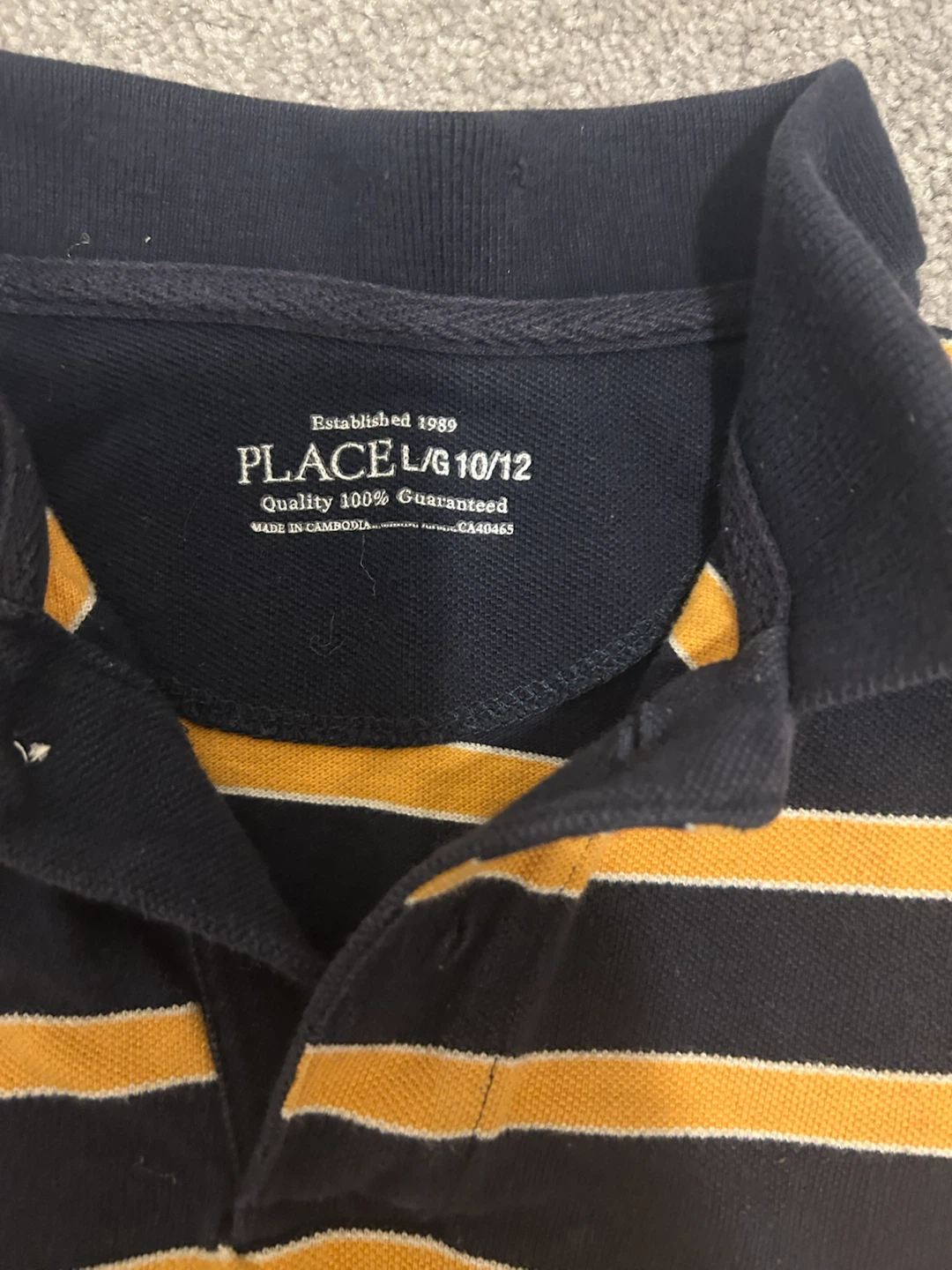 The Children's Place Striped Polo Shirt - photo 2