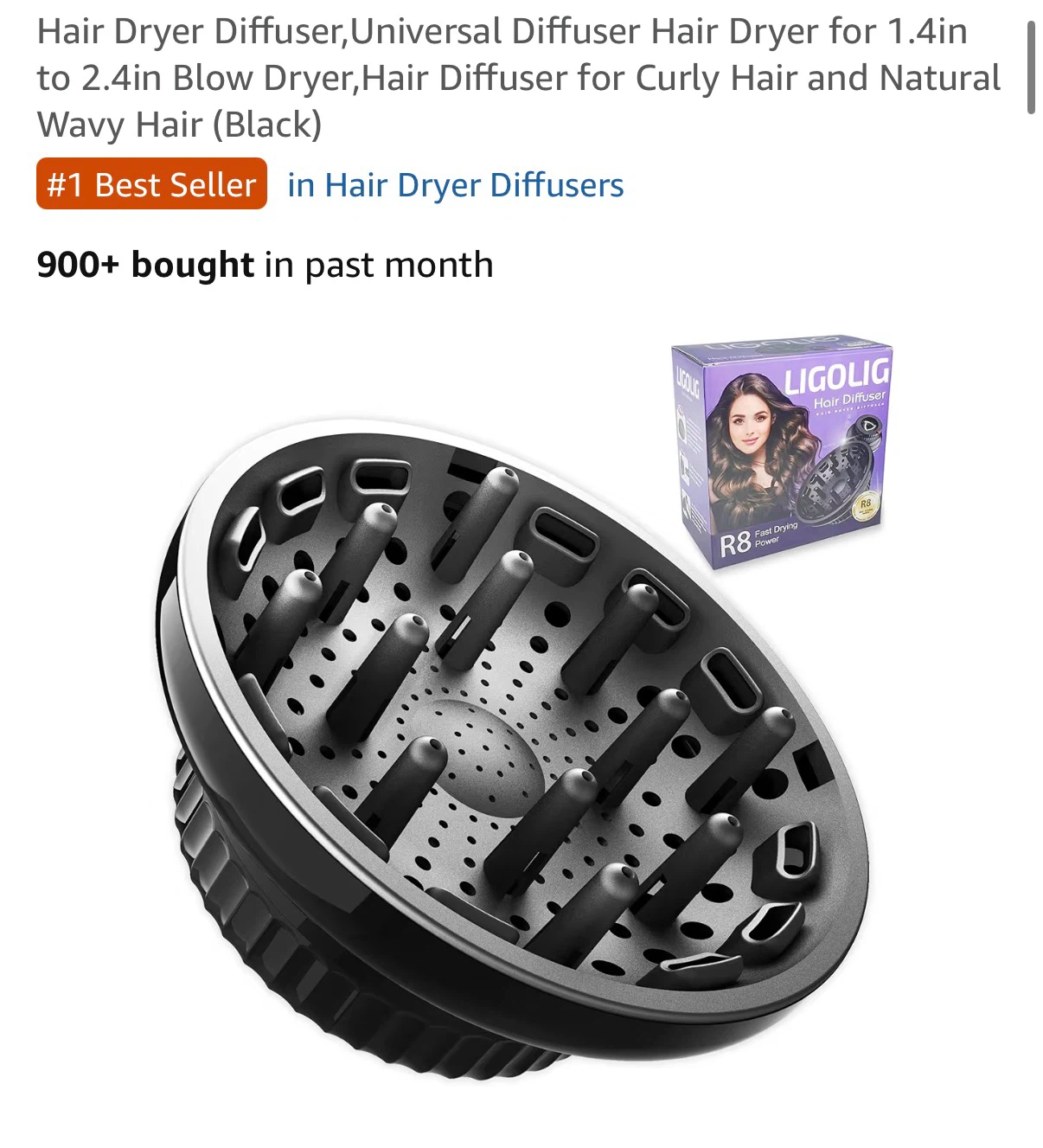 Universal Hair Dryer Diffuser