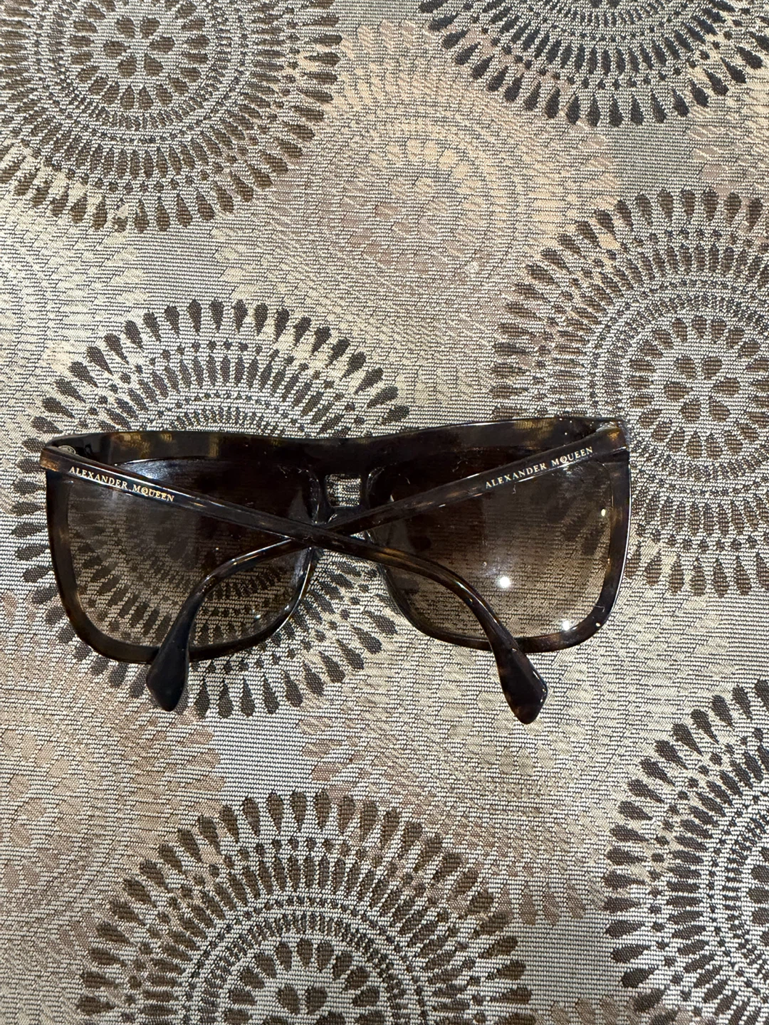 Alexander McQueen Tortoiseshell Sunglasses
