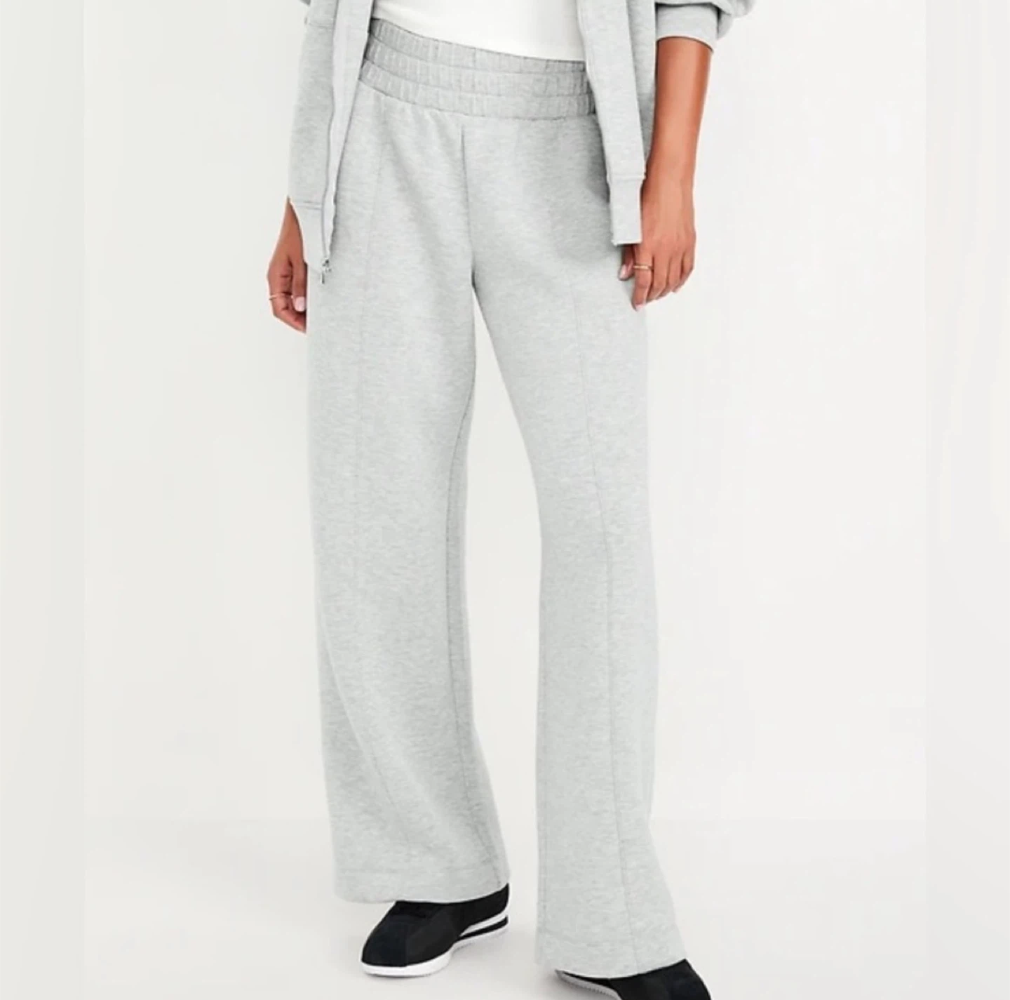 Grey Wide Leg Sweatpants - photo 2