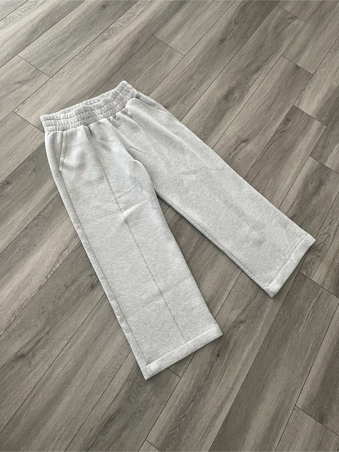 Grey Wide Leg Sweatpants - photo 5