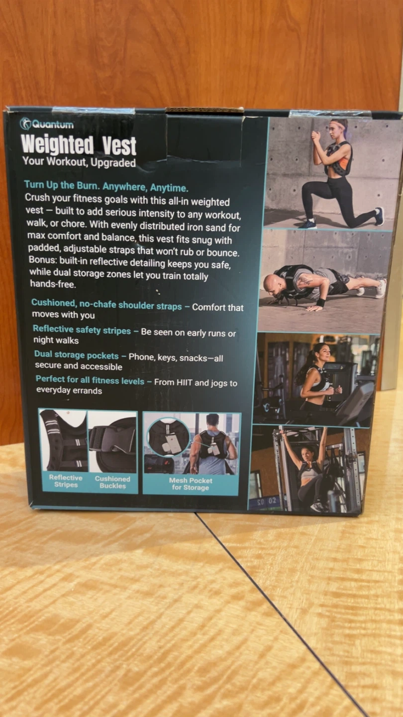 Quantum Weighted Vest - 12 LBS - photo 4