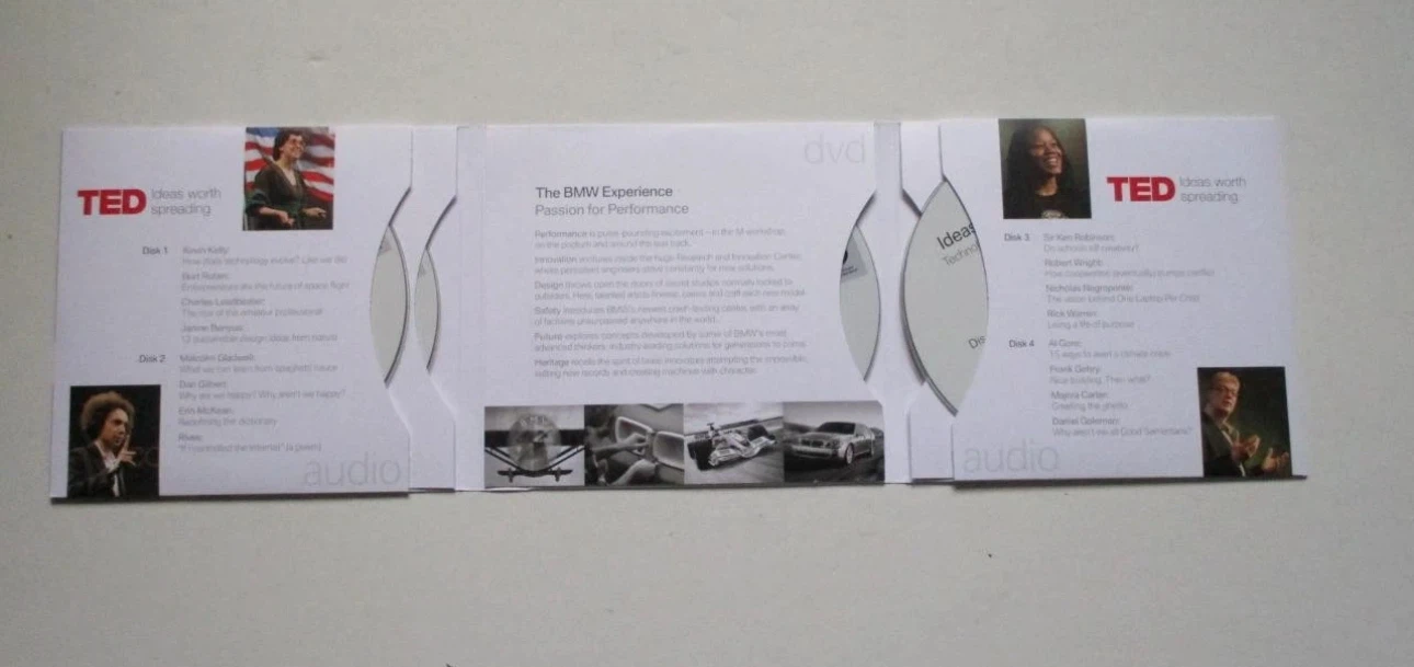 BMW Welcome and Press Kit With DVDs and Booklets - photo 3