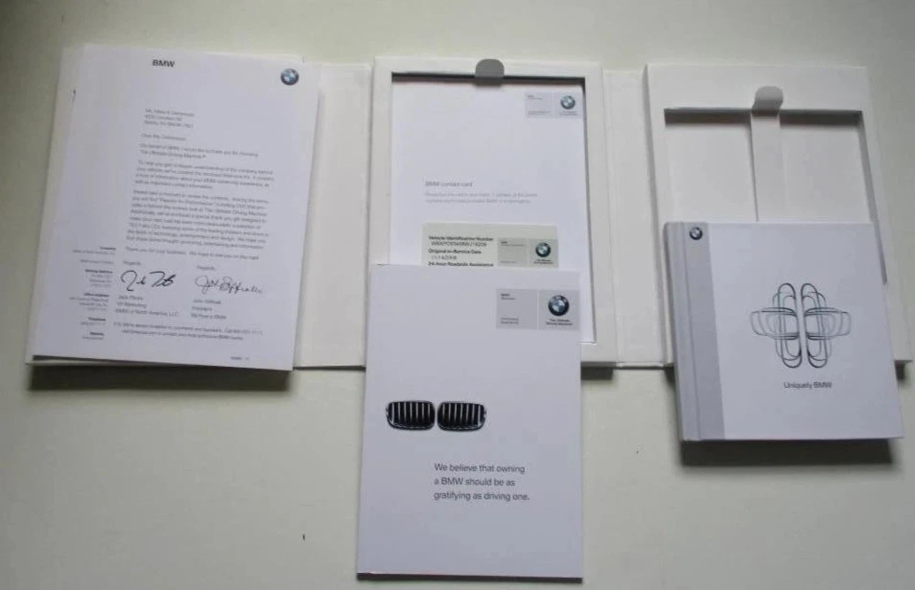 BMW Welcome and Press Kit With DVDs and Booklets - photo 4