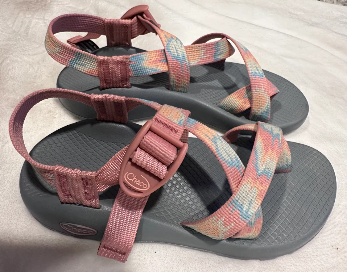 Chaco Sandals Tie-Dye Straps Grey Sole - photo 3