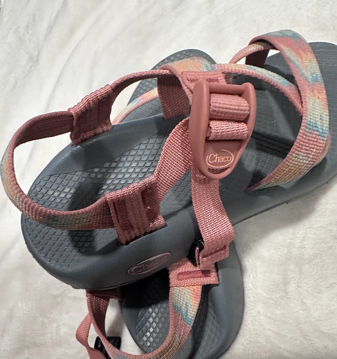 Chaco Sandals Tie-Dye Straps Grey Sole - photo 5