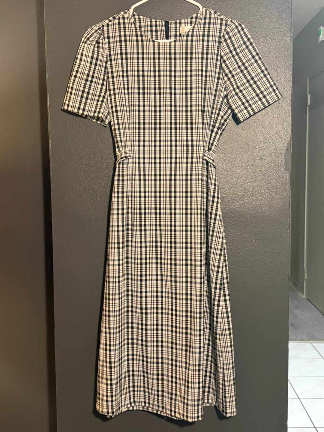 Korean O.M.G Brand Classic Plaid Dress Two Looks - photo 3