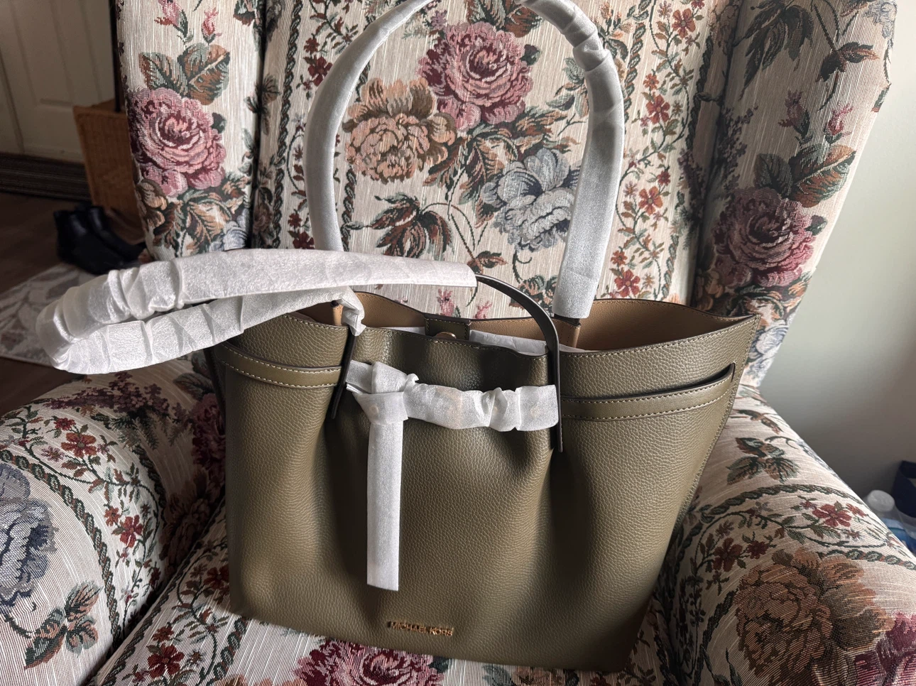 Michael Kors Tote Bag - Olive Green