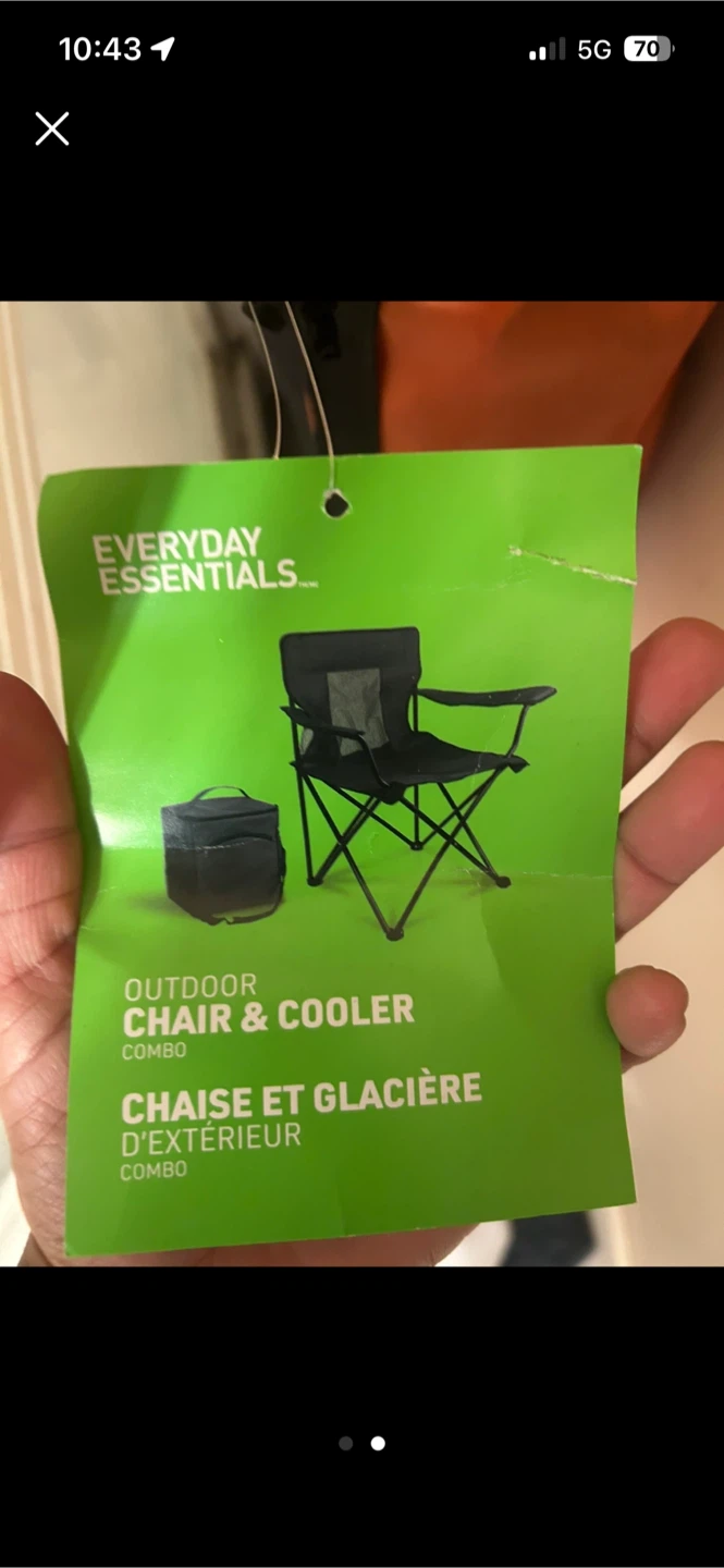 Outdoor Chair & Cooler Combo - photo 2