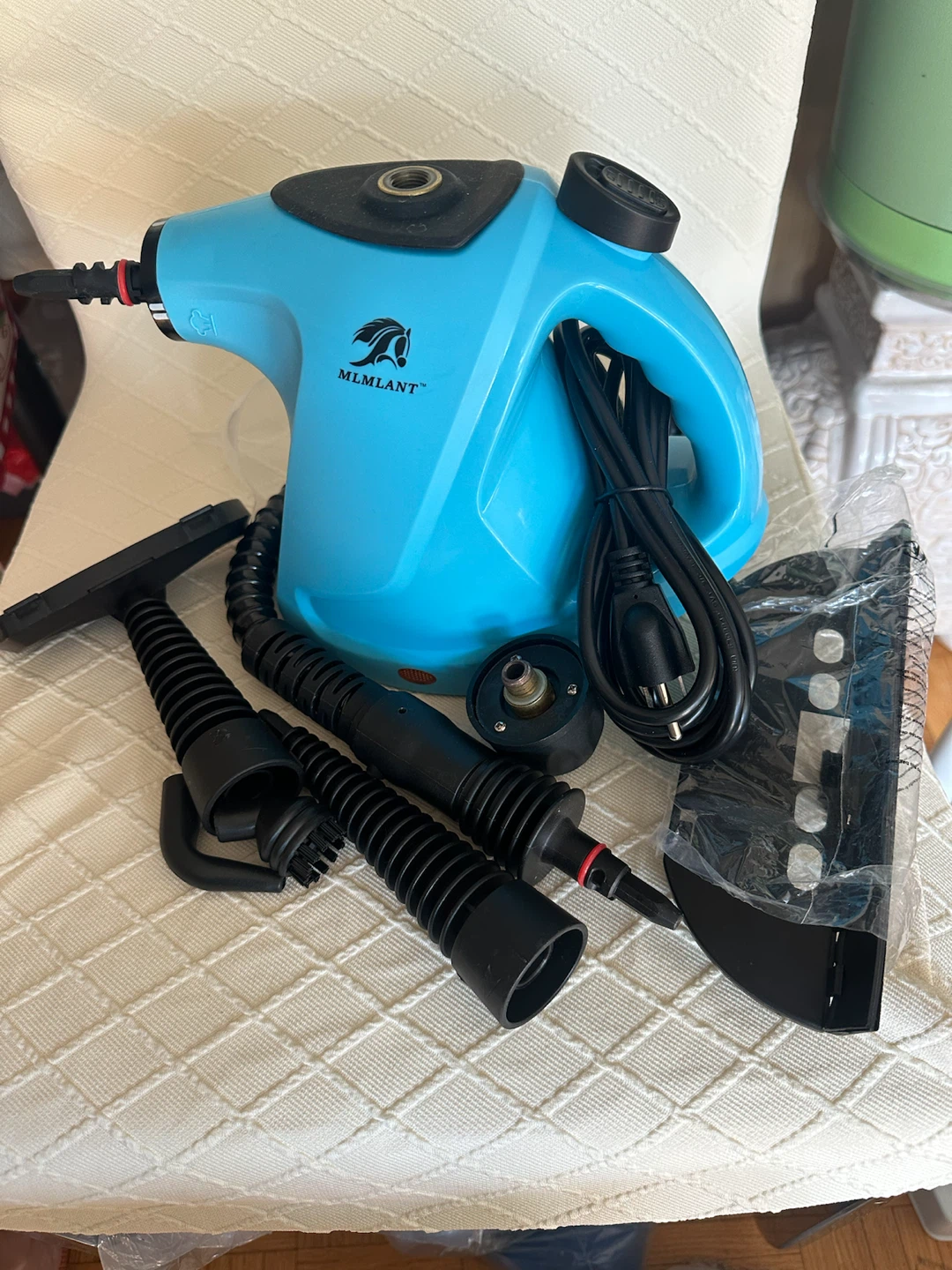 MLMLANT Blue Handheld Steam Cleaner