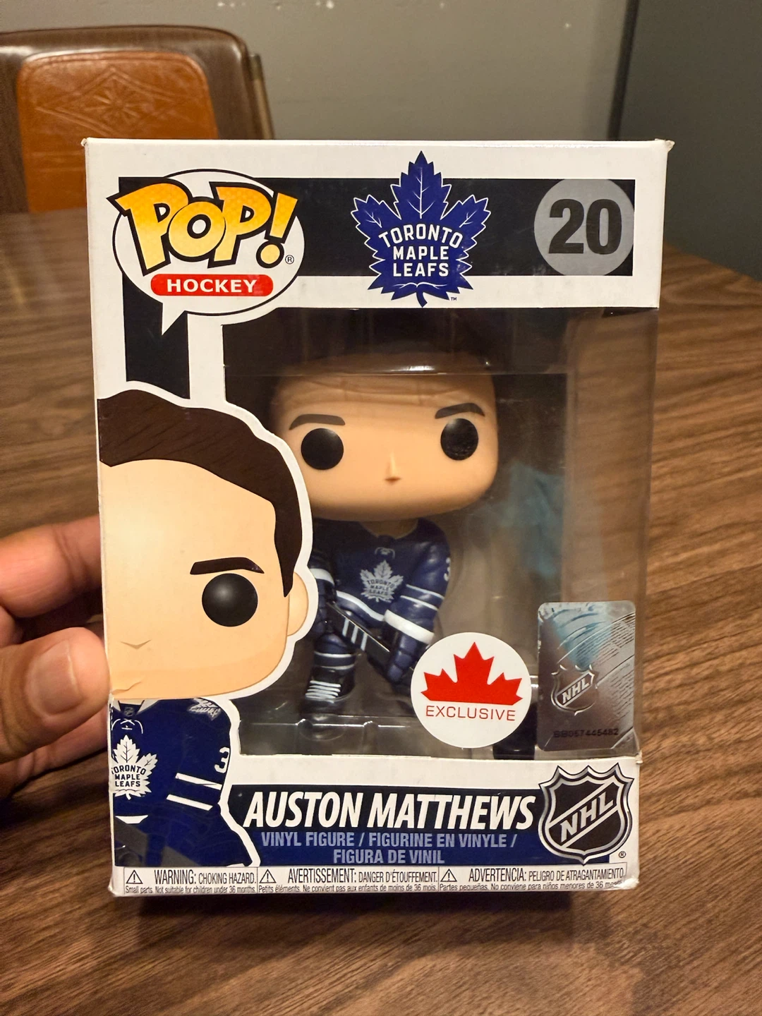 FUNKO POP! HOCKEY #20 AUSTON MATTHEWS – CANADA EXCLUSIVE 🇨🇦