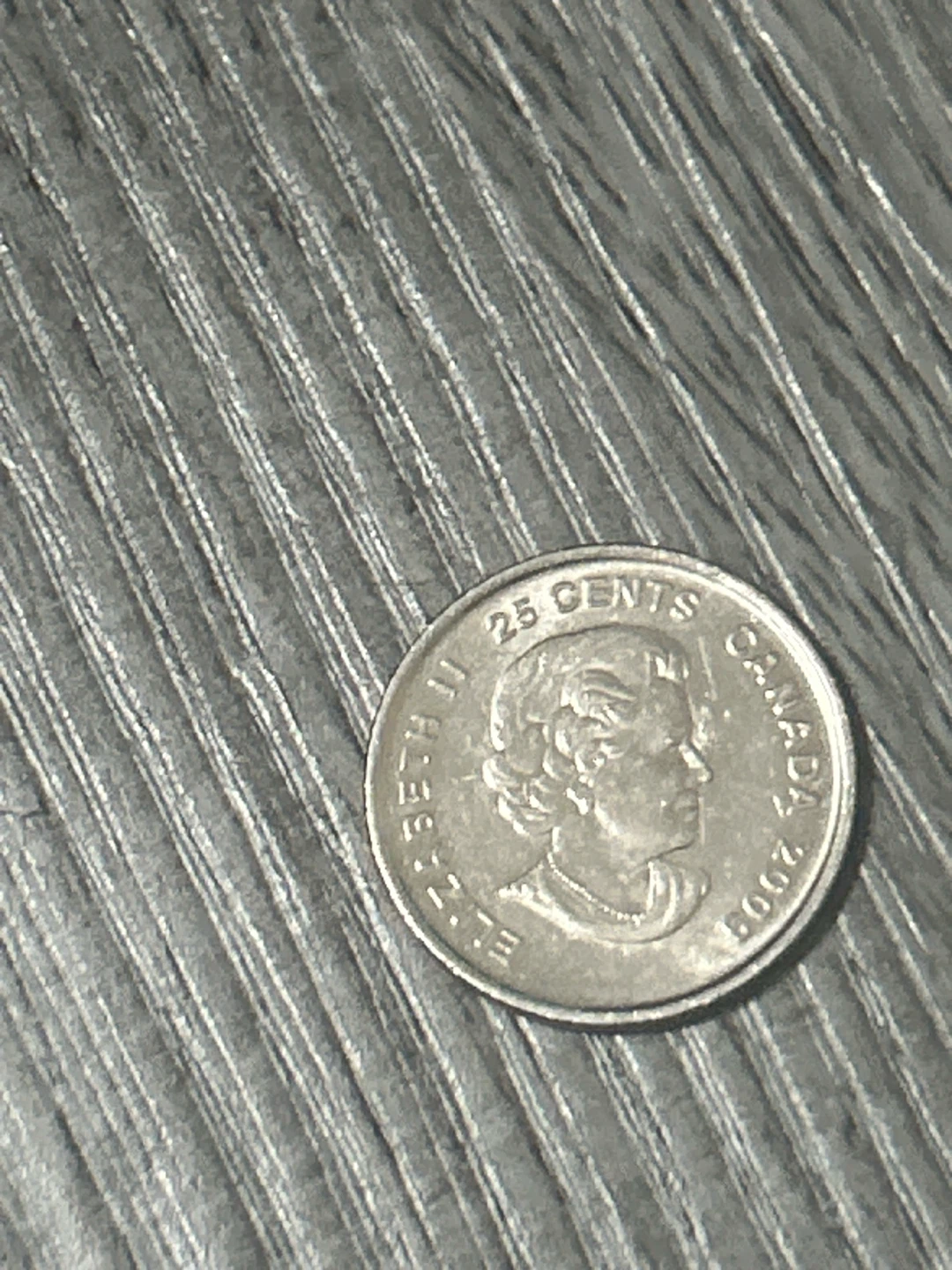 2002 Canada Women's Hockey 25 Cent Coin - photo 2