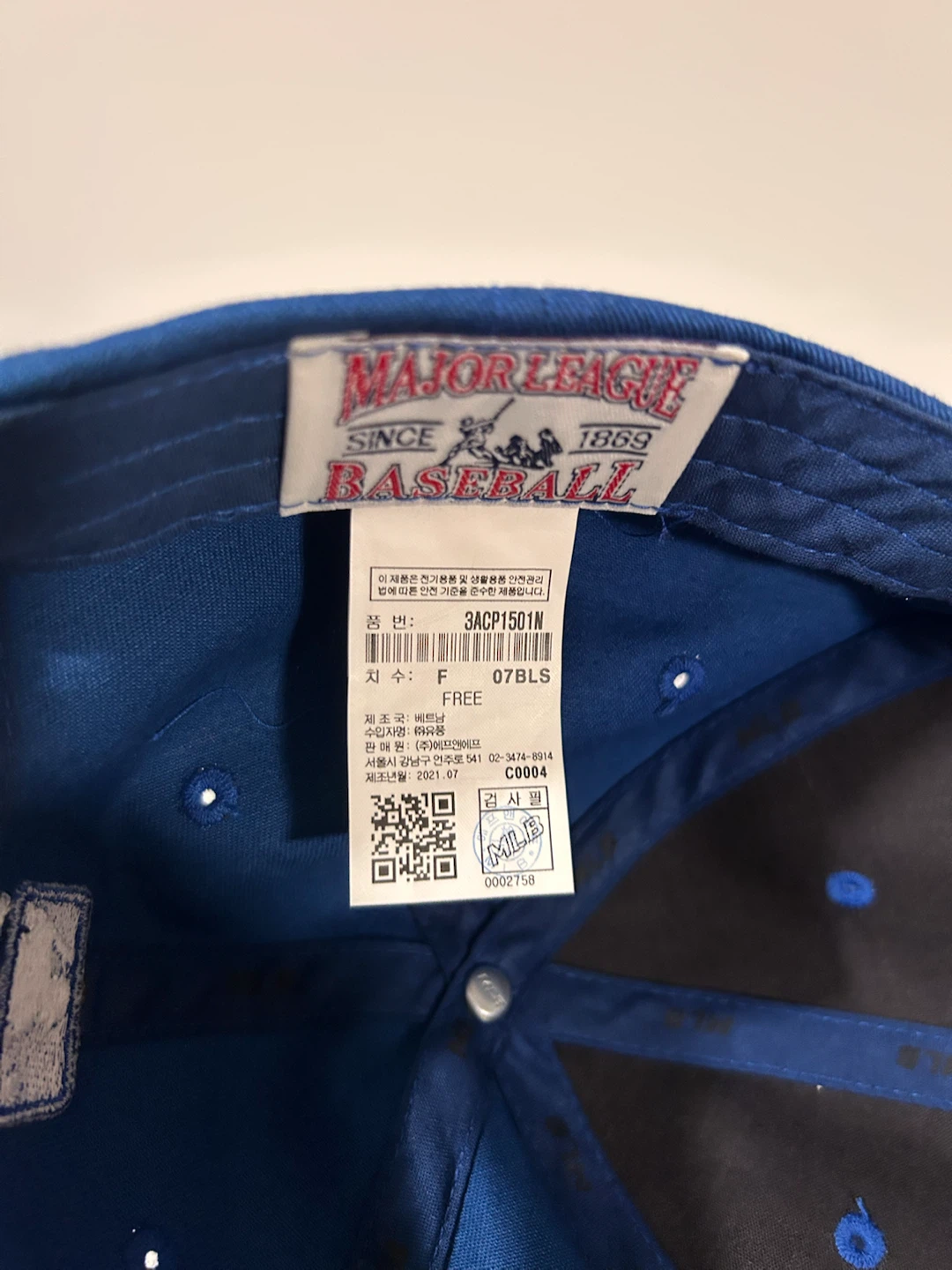 MLB Baseball Cap - photo 4