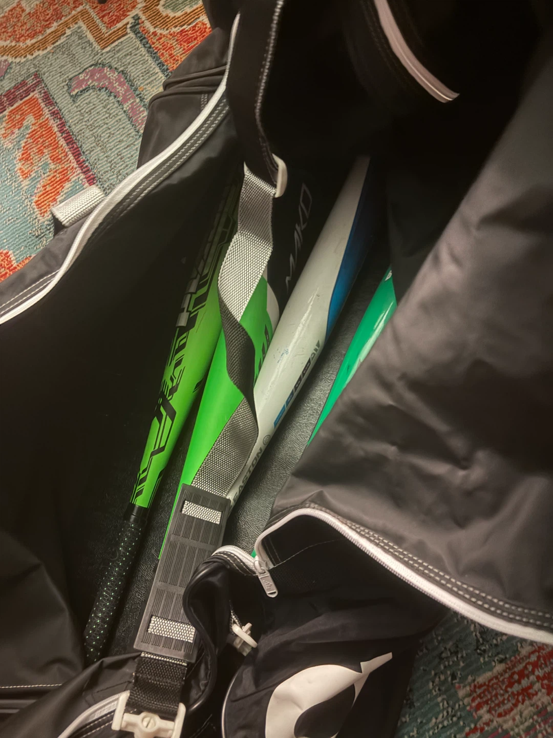 Adidas Duffle Bag with Baseball Bats - photo 3