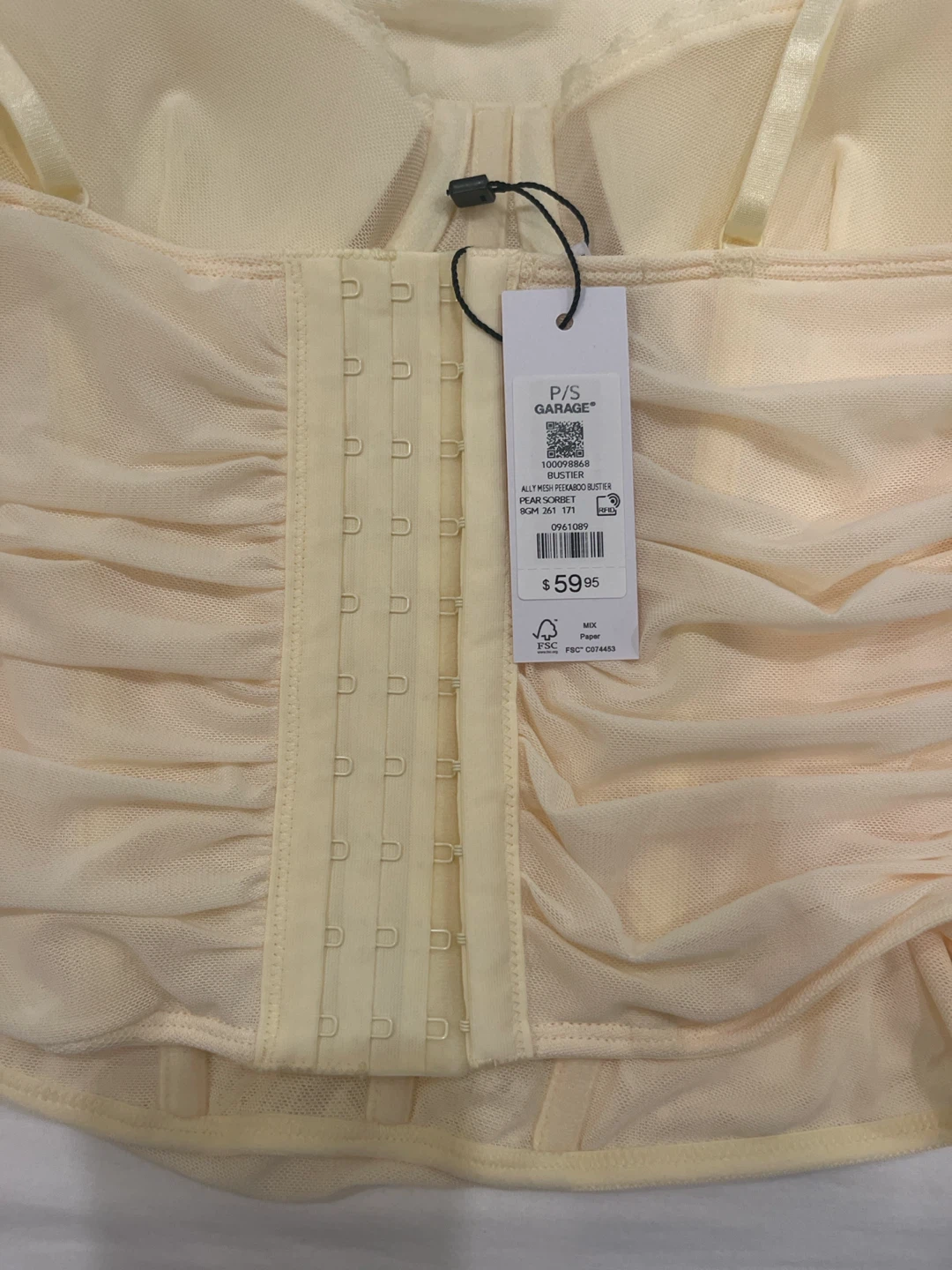 Garage Peakaboo bustlier corset - photo 3