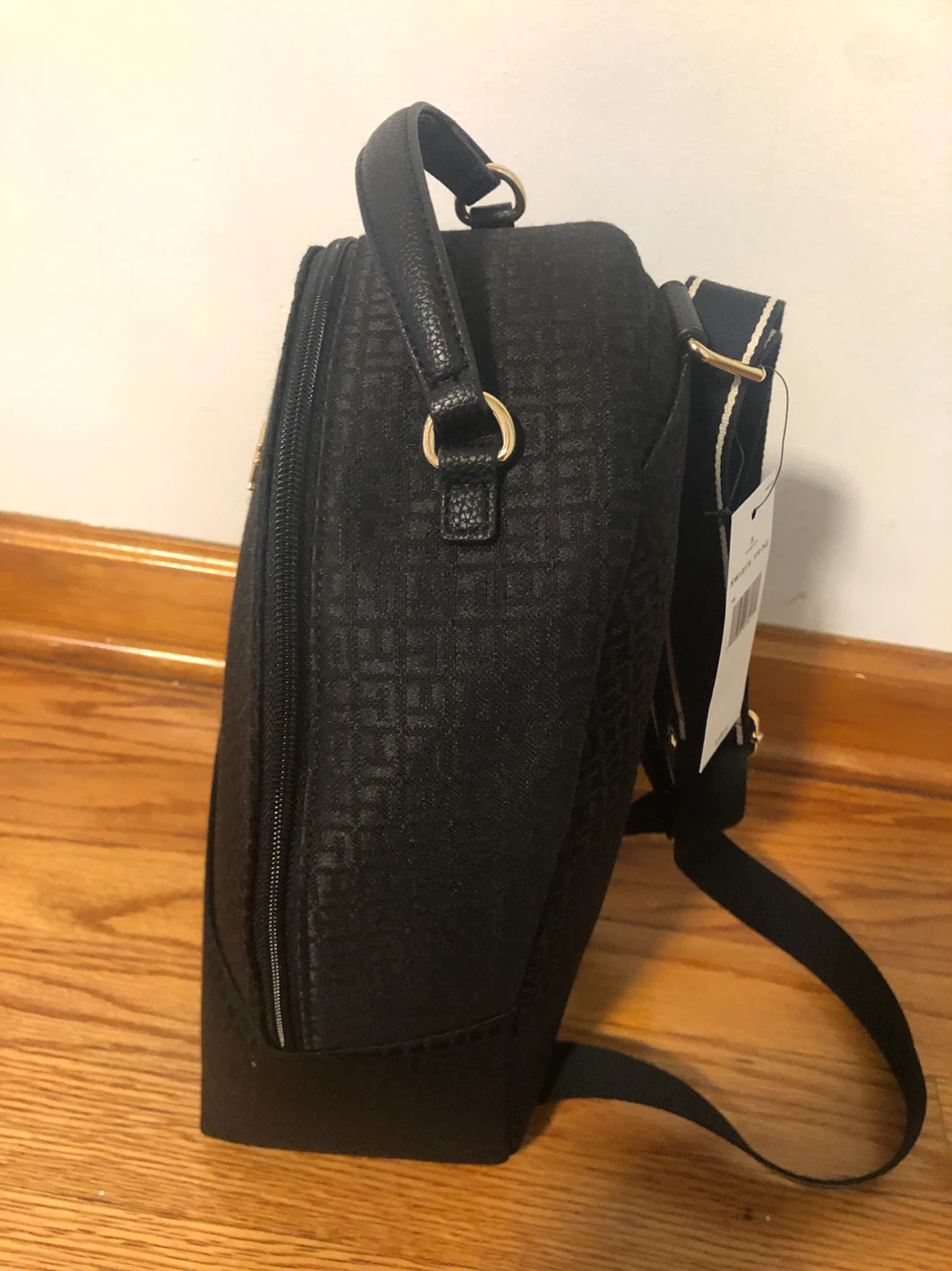 Tommy Hilfiger Black Monogram Backpack - photo 4