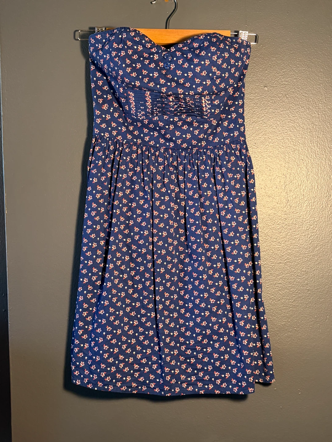 Bebop Strapless Floral Dress