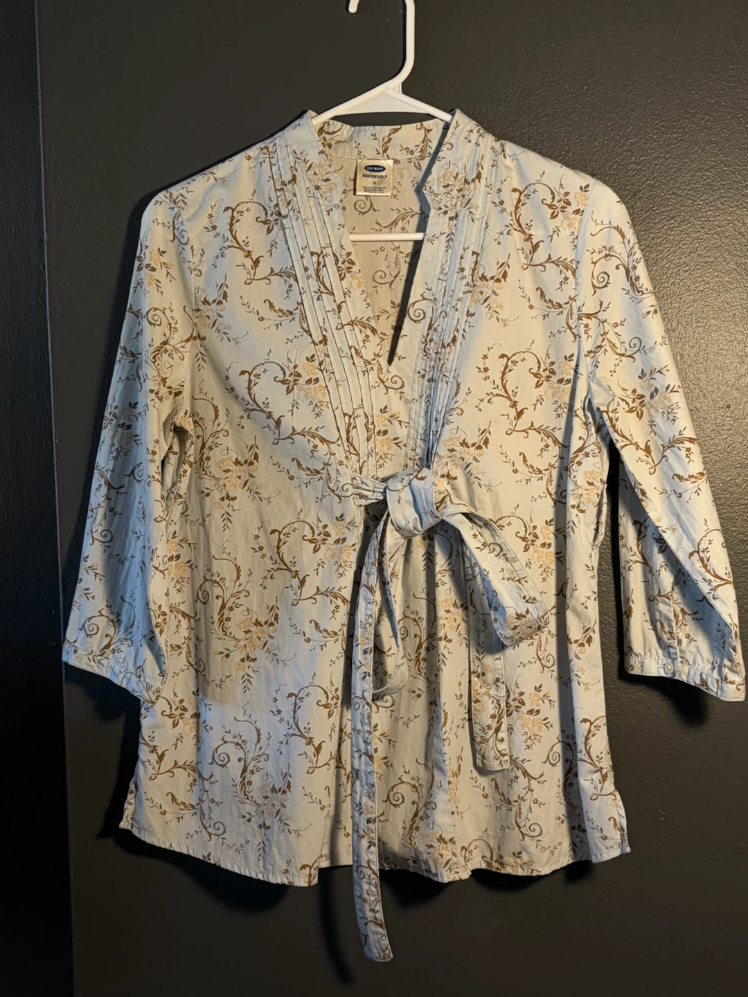 Old Navy Maternity Floral Blouse Size S