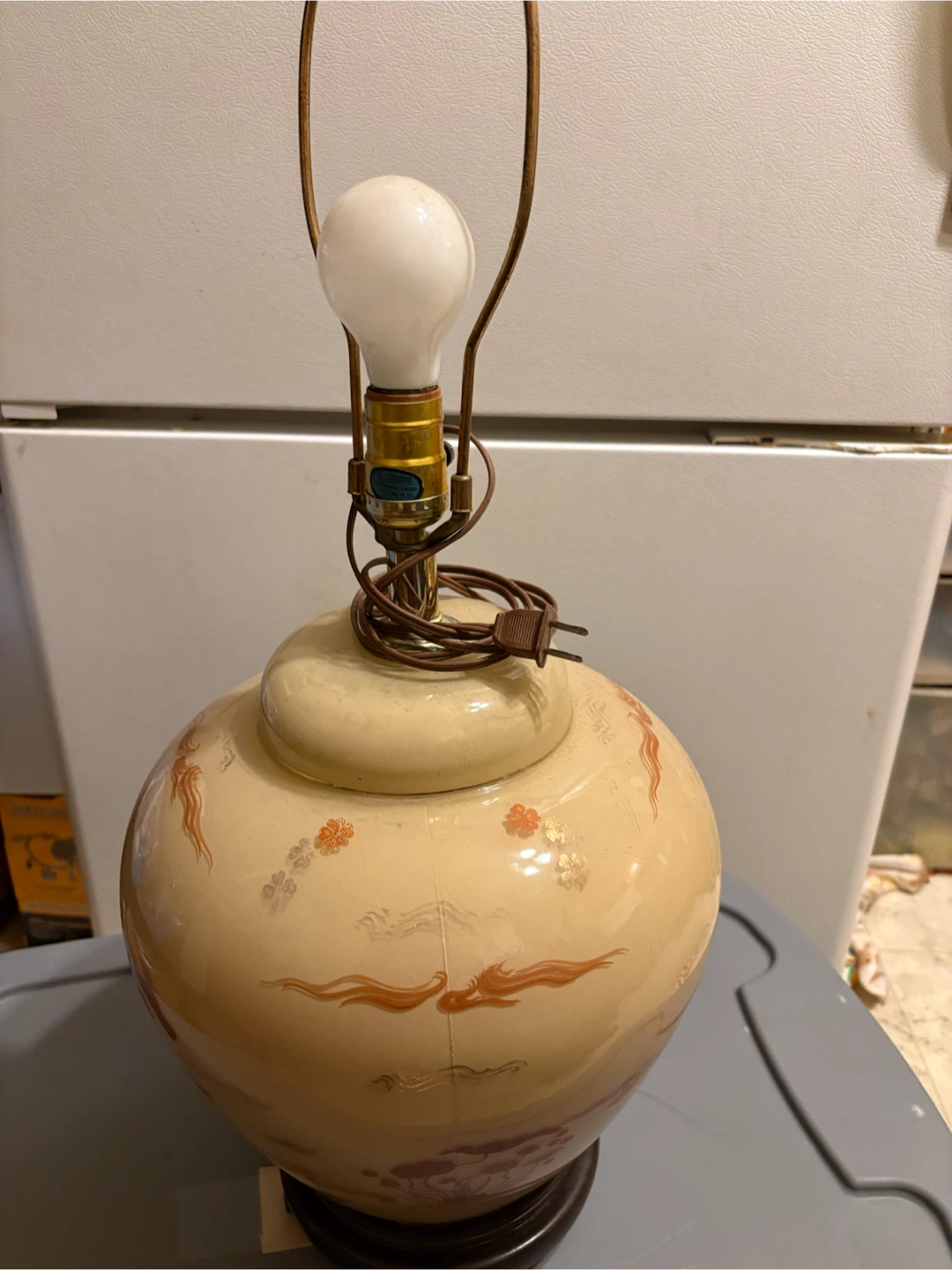 Vintage Ceramic Table Lamp