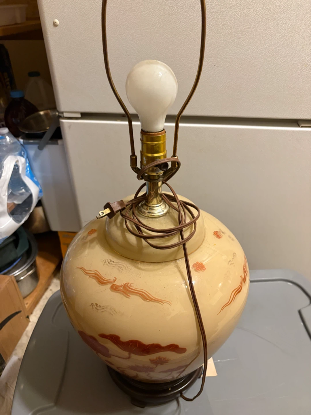 Vintage Ceramic Table Lamp - photo 2