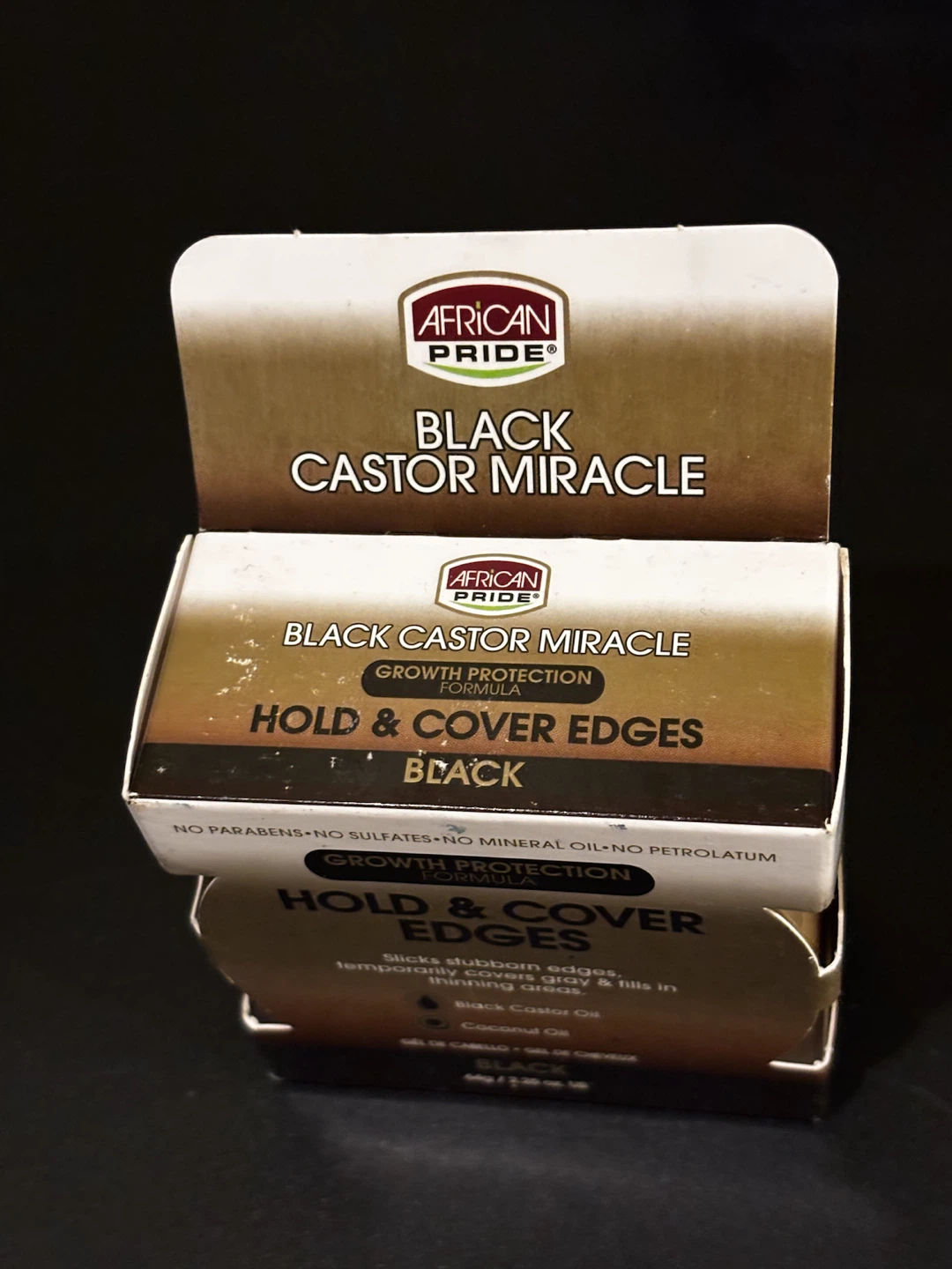 2 Black Castor Miracle Hold & Cover Edges Gel - photo 3