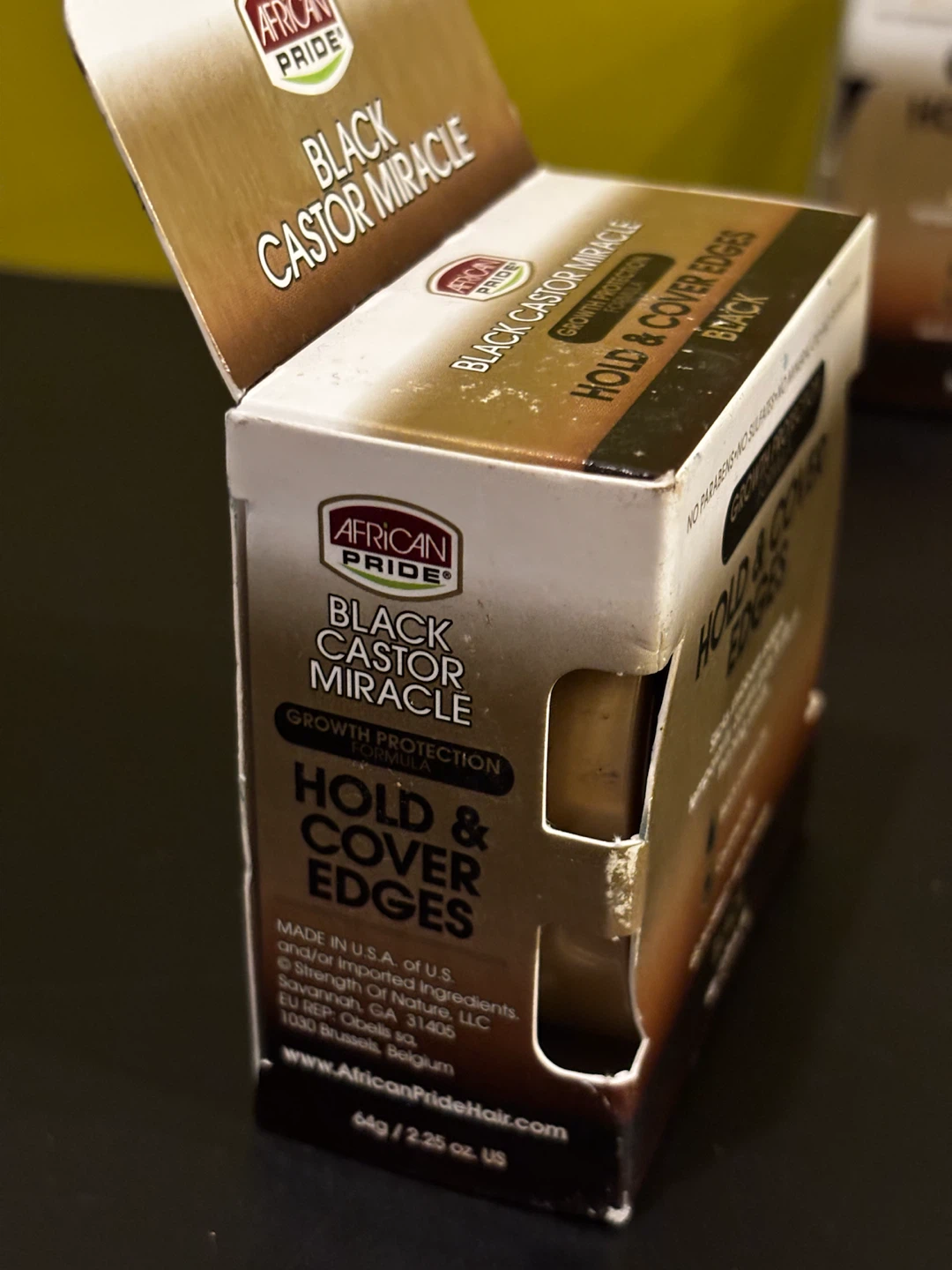 2 Black Castor Miracle Hold & Cover Edges Gel - photo 4
