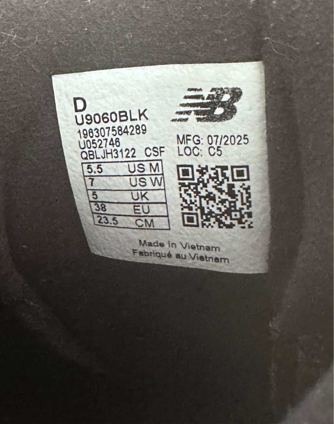 New Balance 9060 Black Sneakers - photo 3
