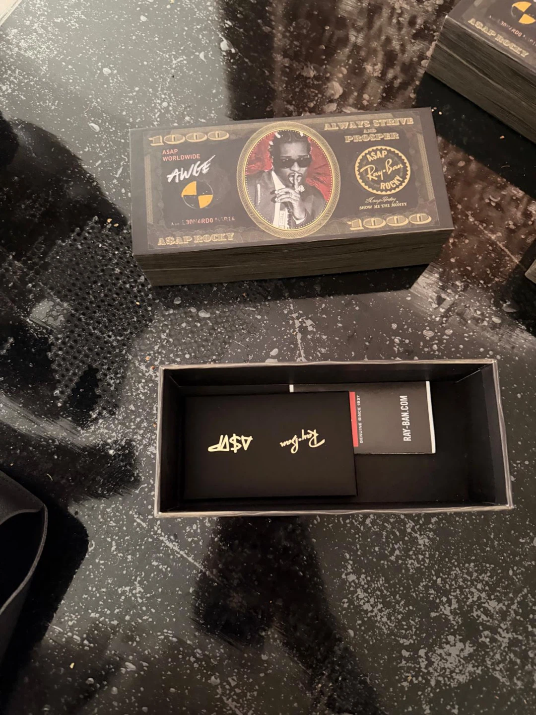 Ray-Ban Sunglasses w/ A$AP Rocky Collab Packaging - photo 5