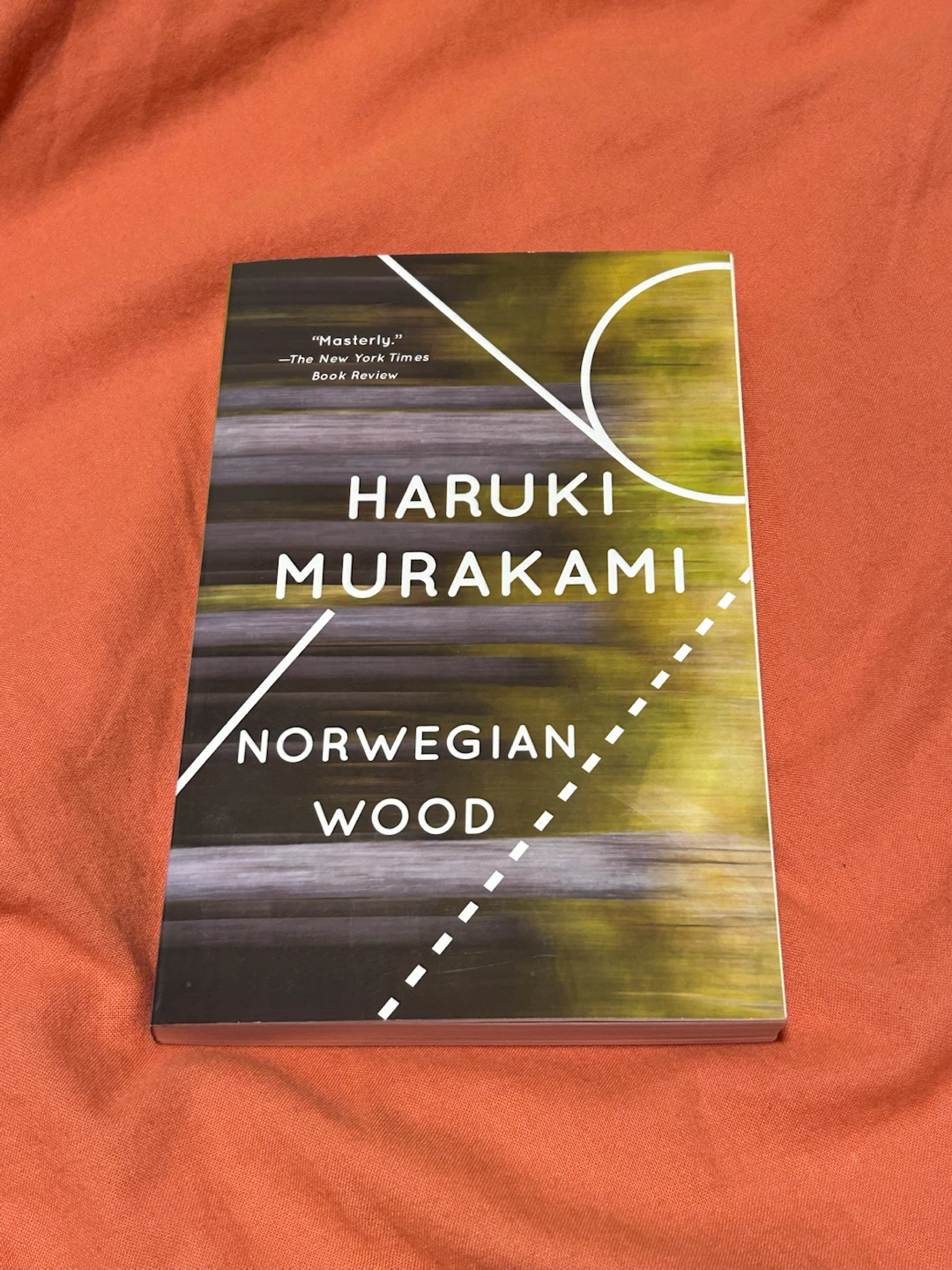 Haruki Murakami Norwegian Wood Paperback Book