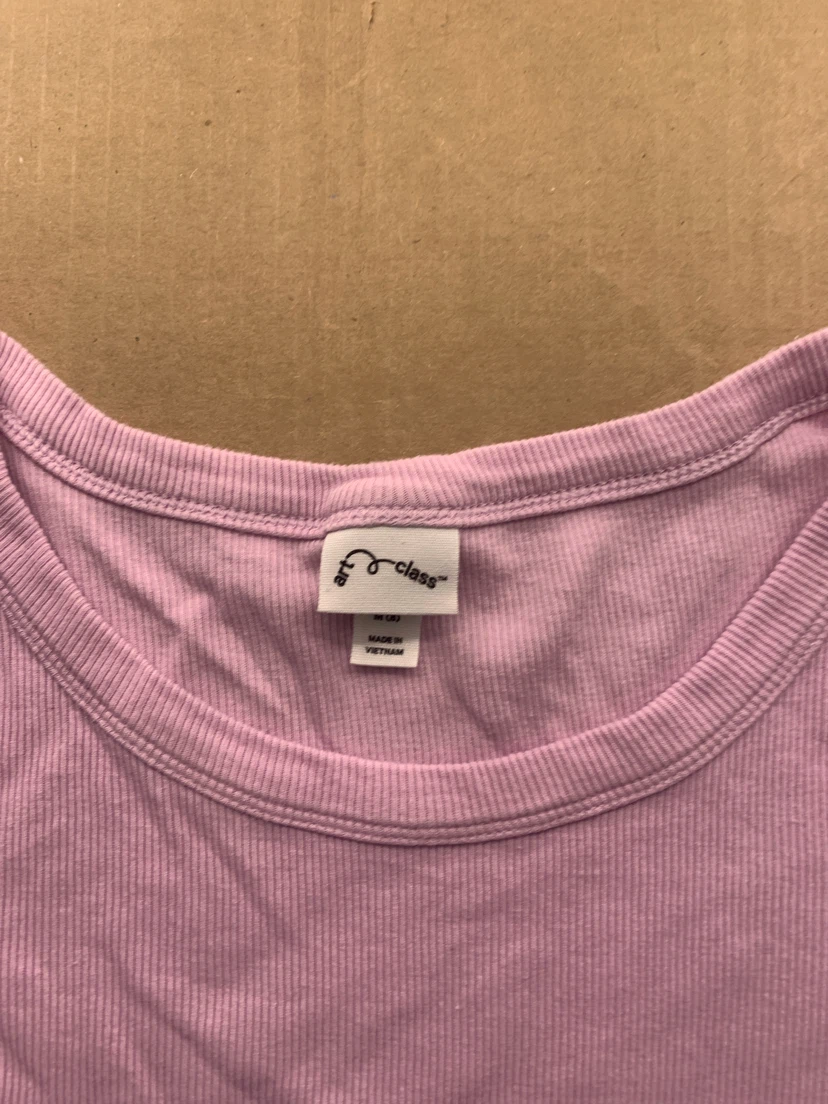 pink ribbed top - photo 2