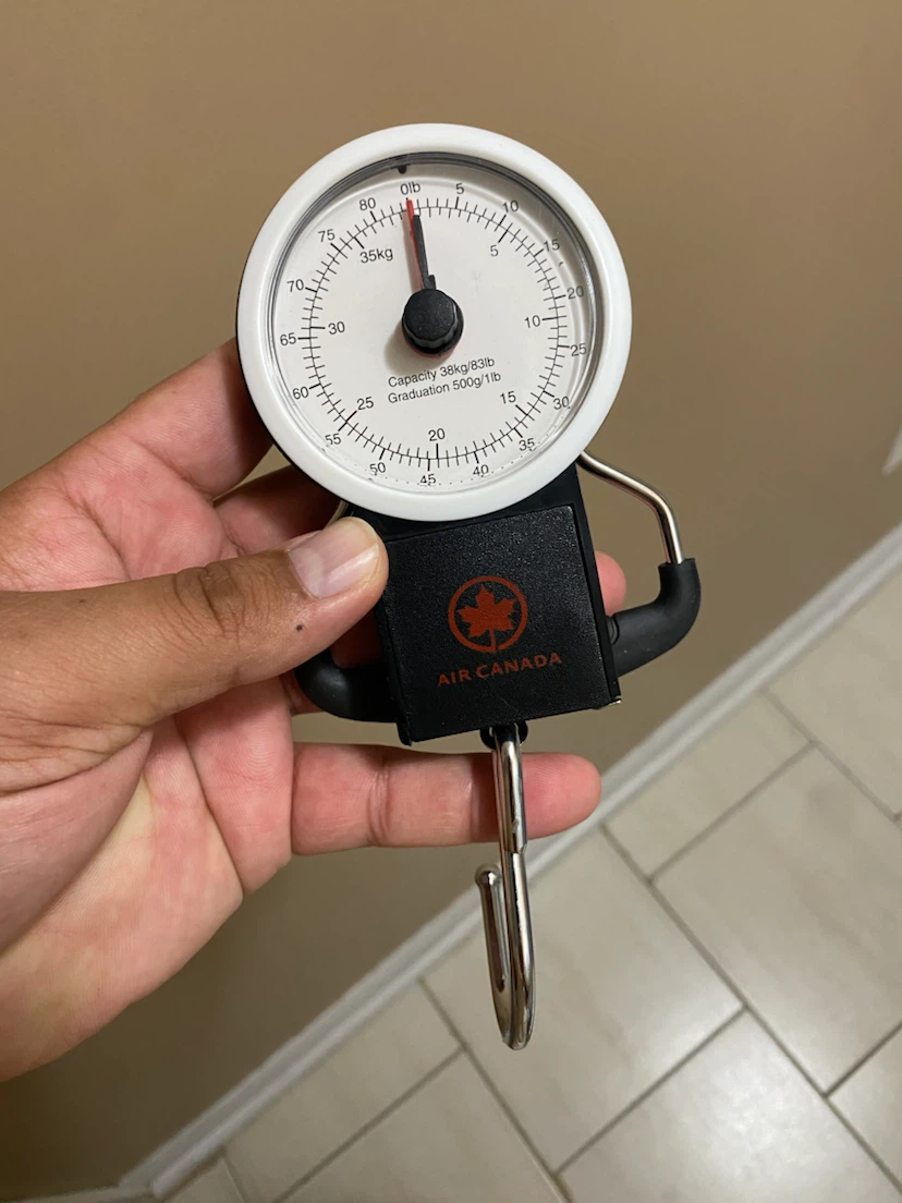 Air Canada Luggage Scale