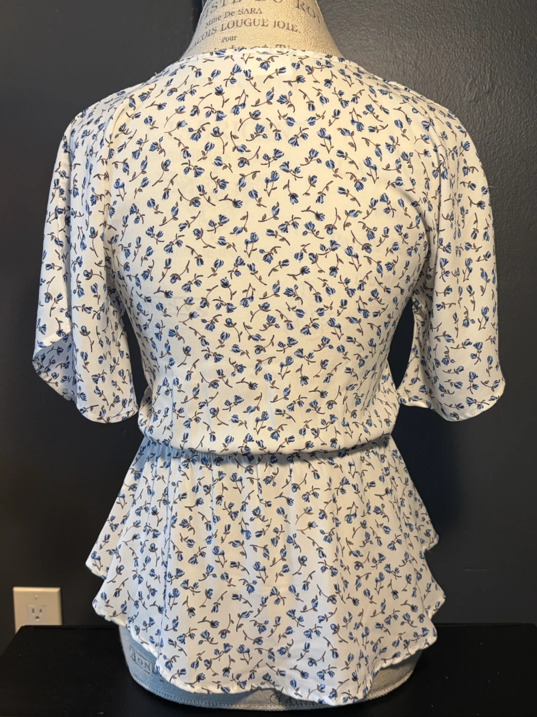 Sienna Sky Women's Floral Peplum Blouse - photo 2