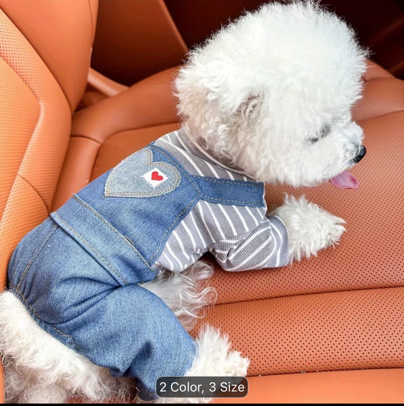 Pet Overalls & Hoodie Set ( size small) - photo 2