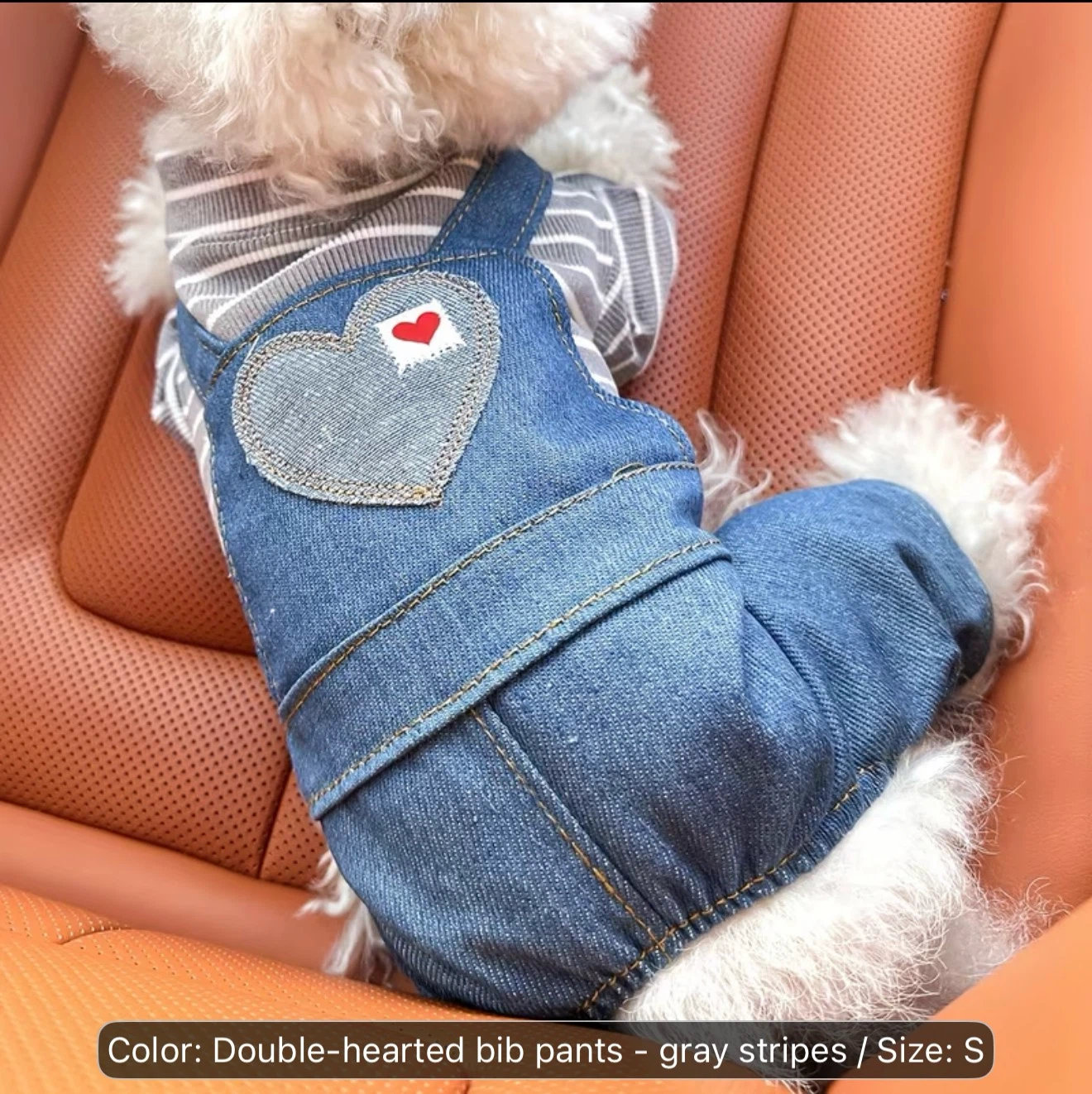 Pet Overalls & Hoodie Set ( size small) - photo 3