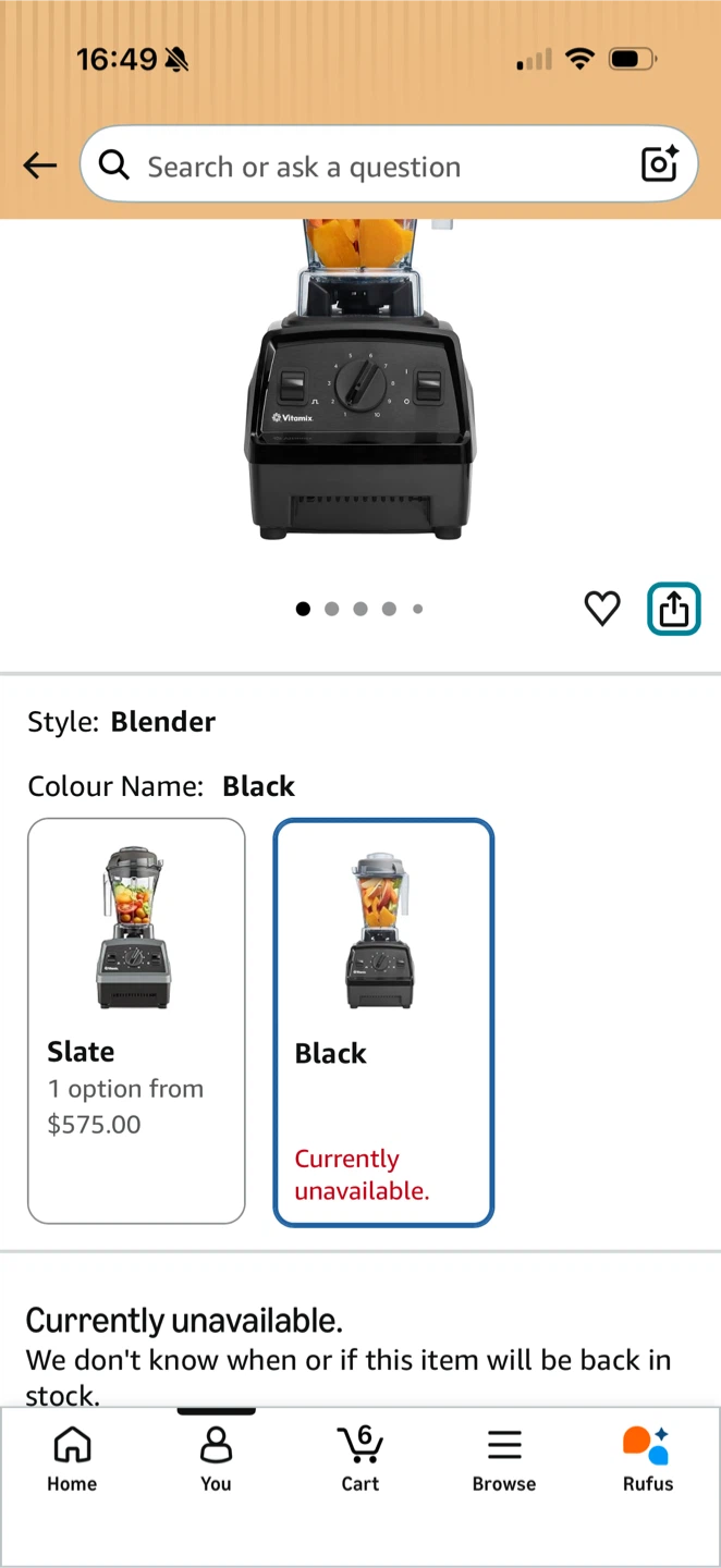 Vitamix E310 Blender - Black - photo 2