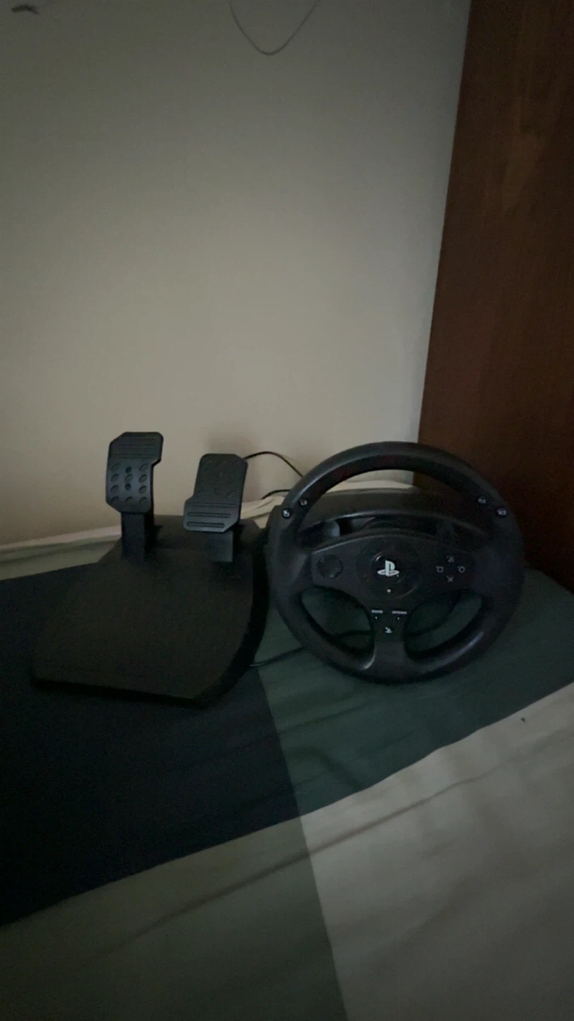 Thrustmaster Gaming Steering Wheel and Pedals for PlayStation